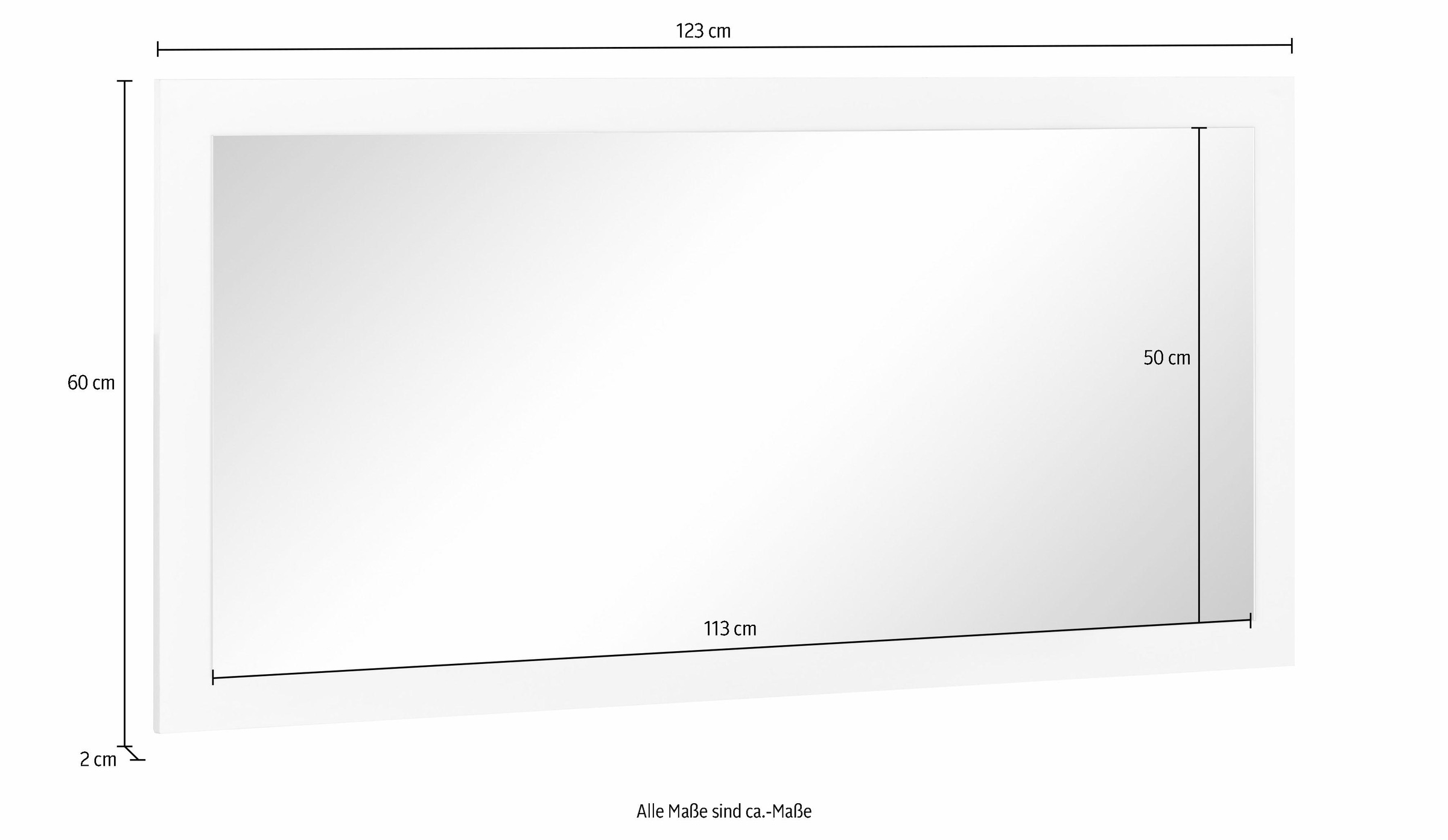 borchardt Möbel Spiegel »Panama« Rahmen
