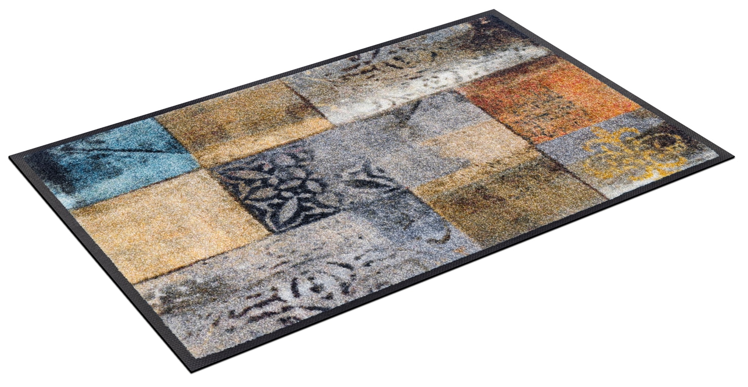 wash+dry by Kleen-Tex Tapis de sol »Tilea« Rectangulaire 7 mm Höhe Schmutzfangmatte, rutschhemmend, In- und Outdoor geeignet, waschbar