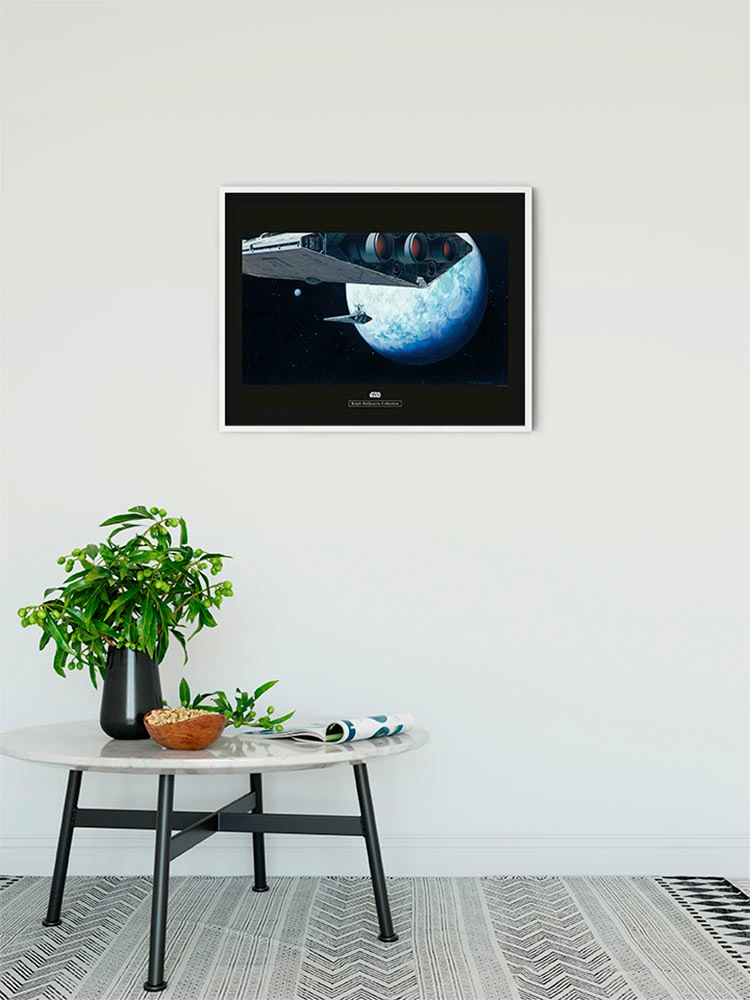 Komar Image »Star Wars Classic RMQ Hoth Orbit« 1 cuis tlg. Wandbild zur Dekoration im Kinderzimmer - ohne Rahmen