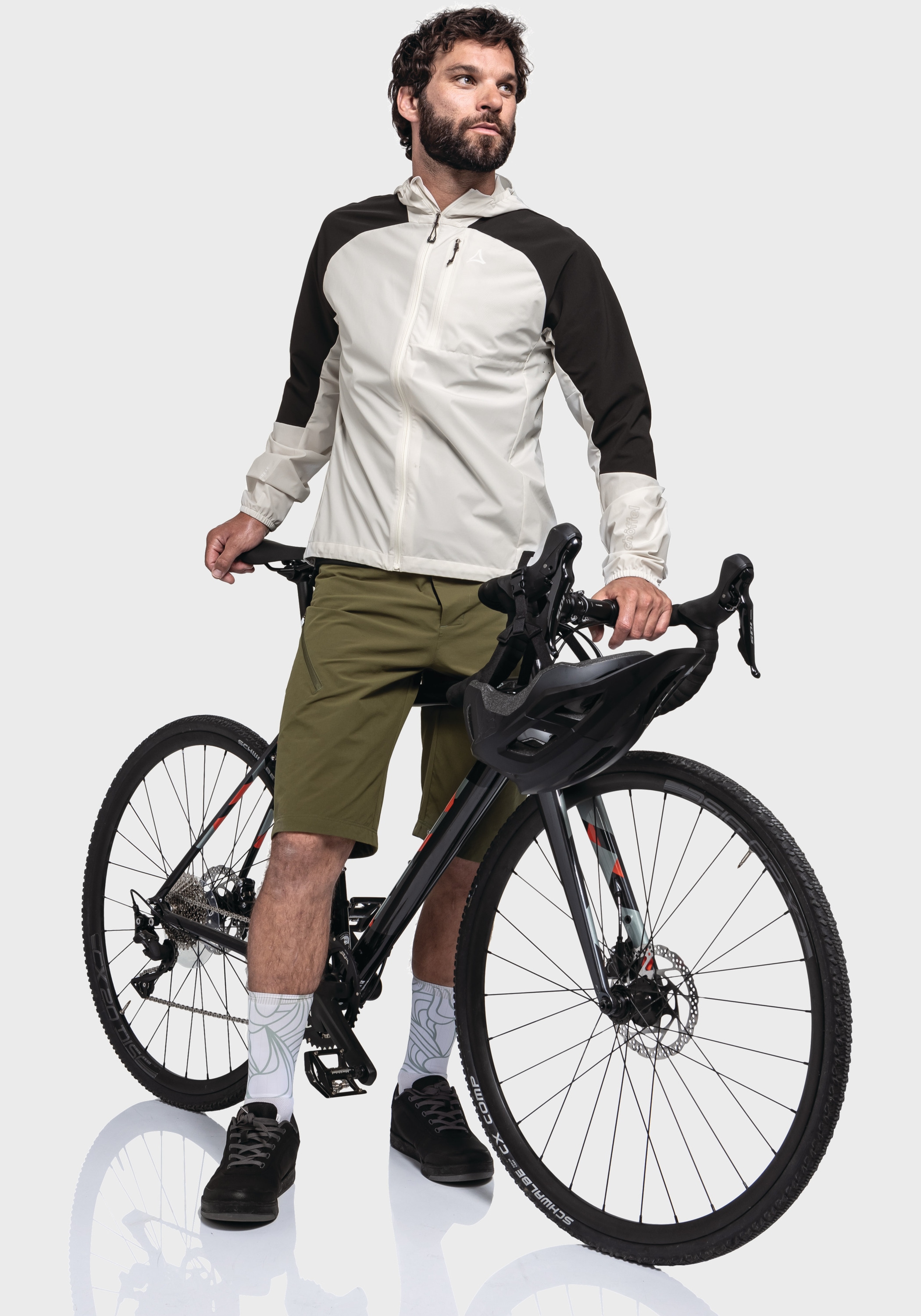 Schöffel Outdoorjacke »Hybrid Jk Style Mamry MNS« mit Kapuze