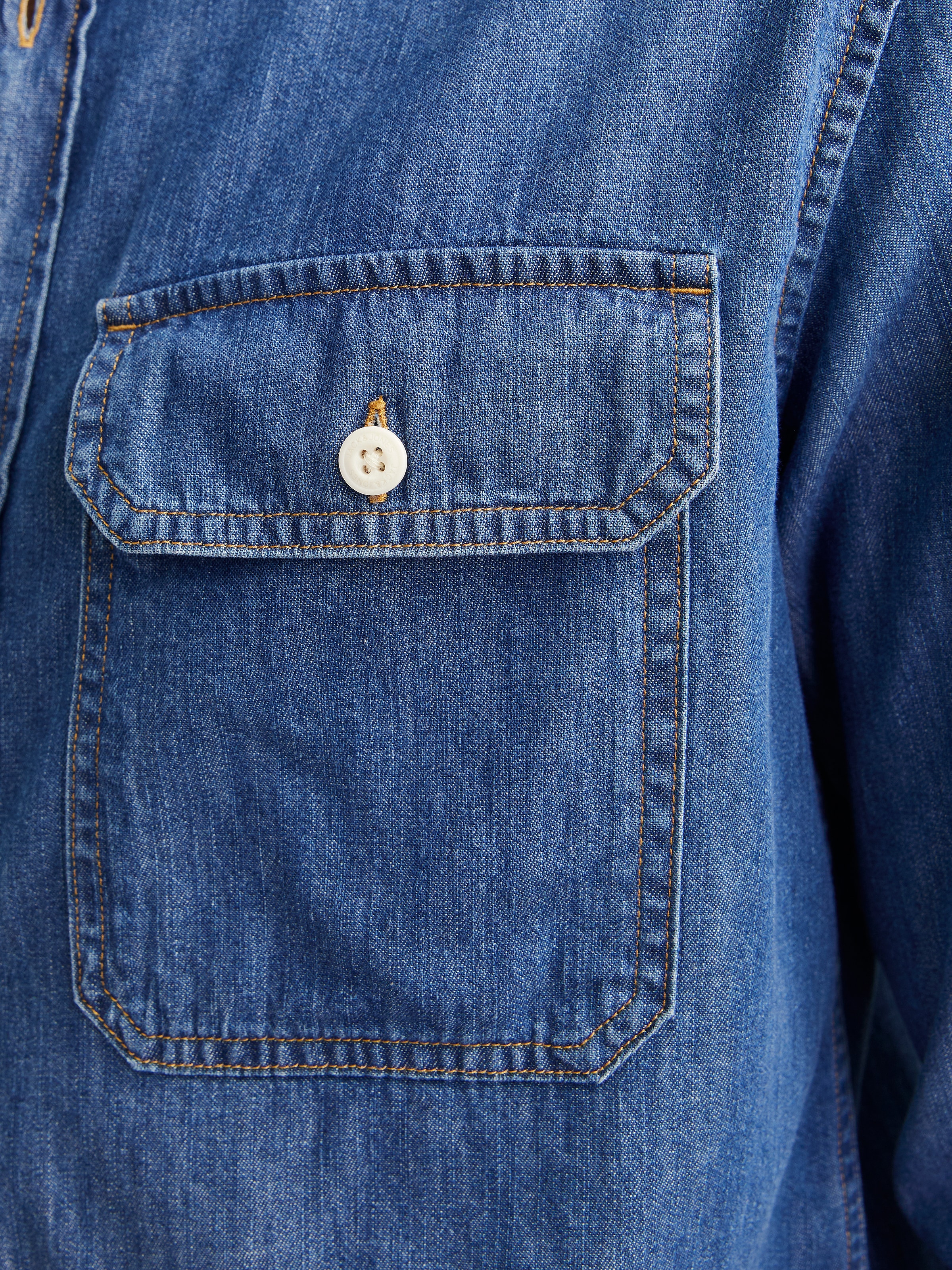 Jack & Jones Chemise à manches longues »JJETRAVIS SHIRT LS NOOS« mit Brusttaschen