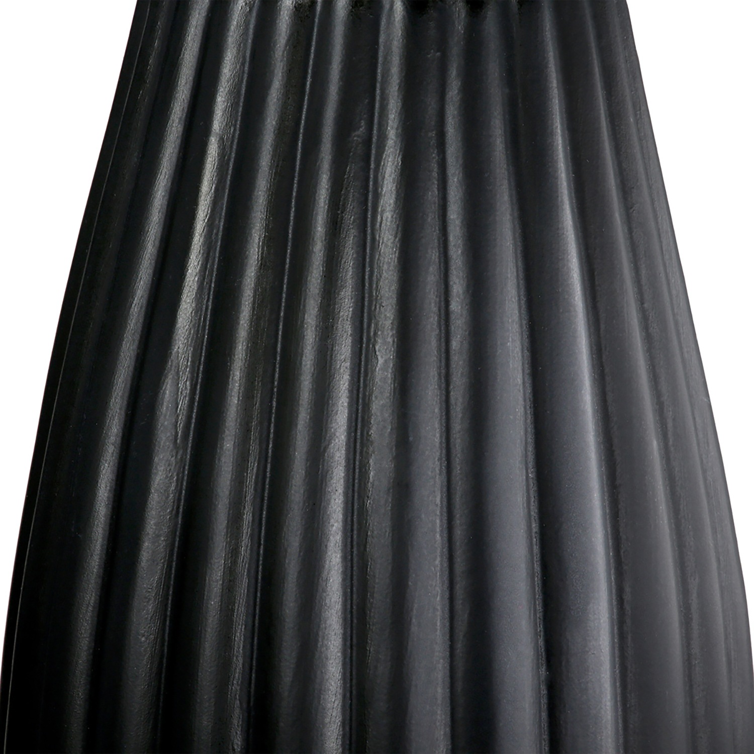 Casablanca by Gilde Tischvase »2tlg. Set Vase Piega schwarz H.17 cm«