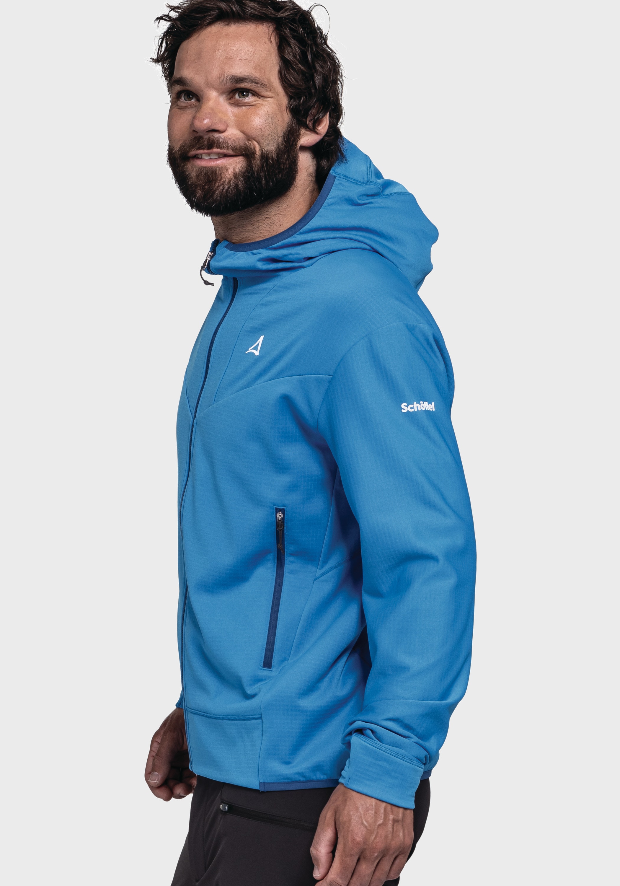 Schöffel Veste polaire »Mountain Fleece Hoody Style Blaueis MNS« mit Kapuze