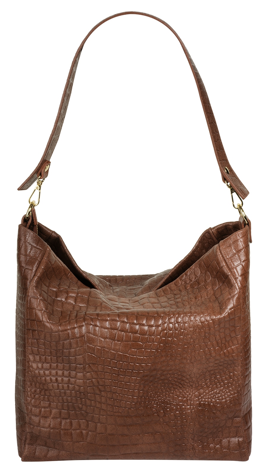 Samantha Look Shopper cuir véritable, fabriqué en Italie