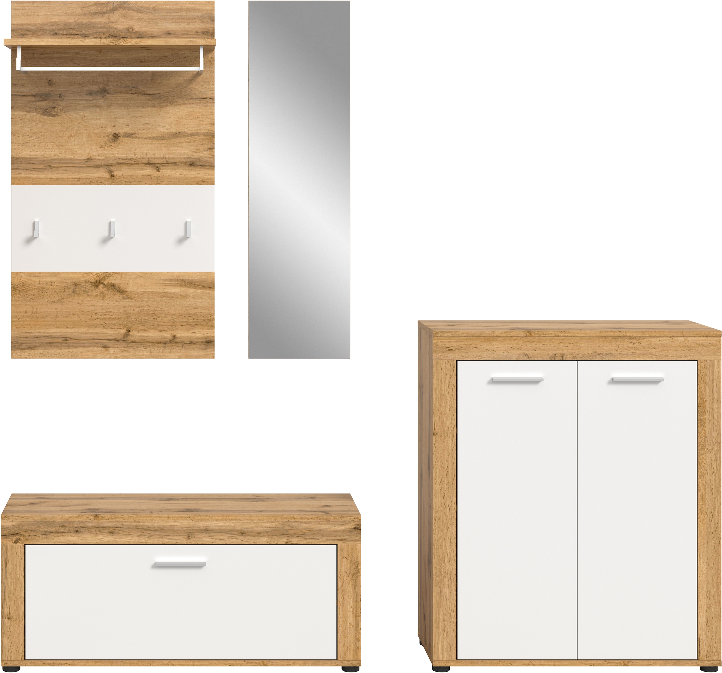 Home affaire Ensemble de vestiaires »Aosta« Set, 4 cuis tlg.