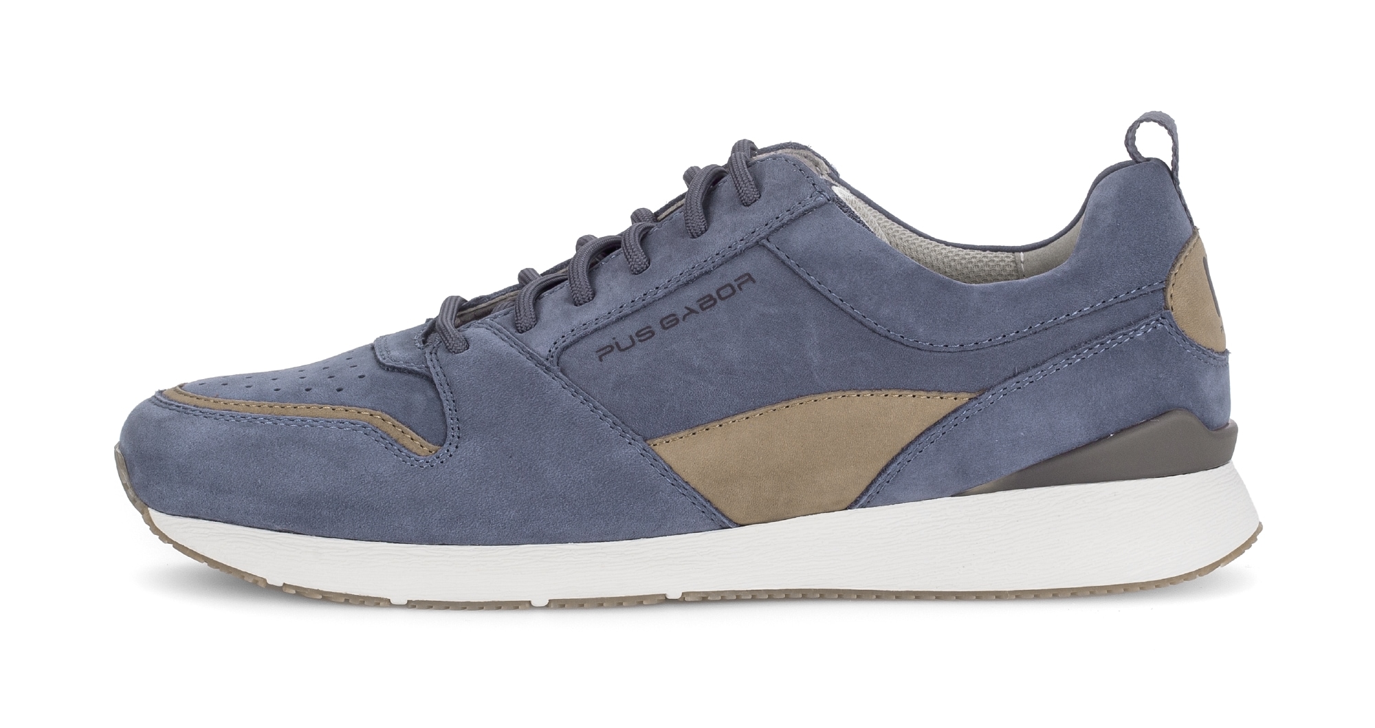 Pius Gabor Sneakers  Chaussure décontractée, basse, chaussure à lacets avec motif perforé, largeur G