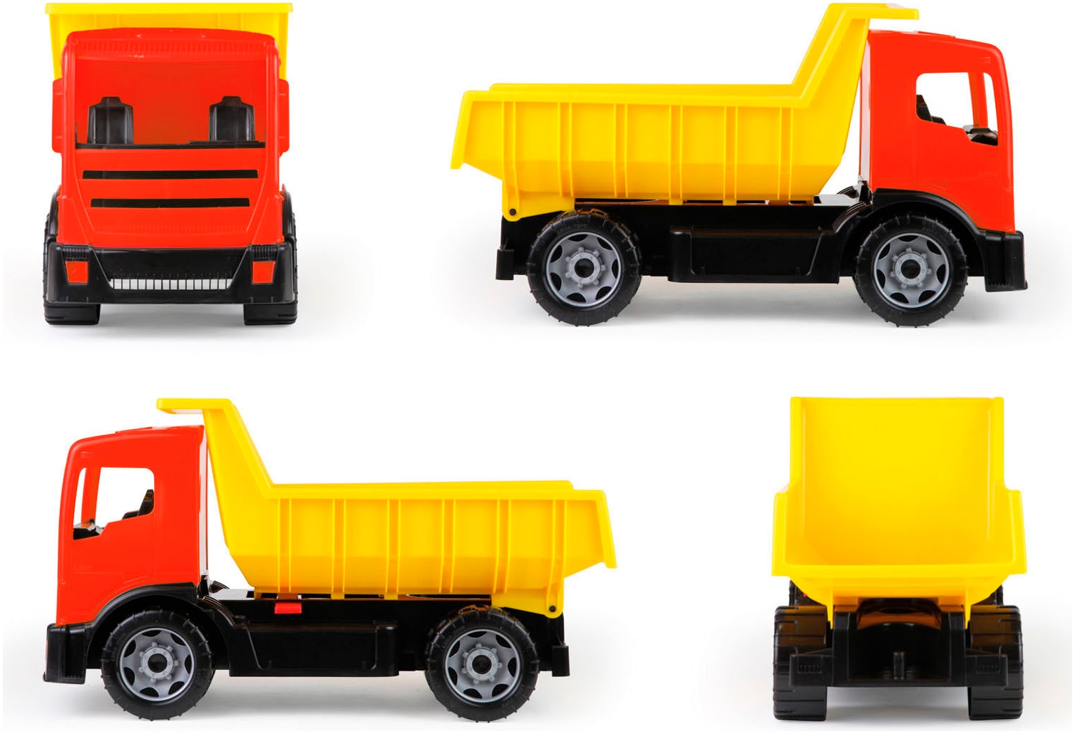 Lena® Benne à jouets »GIGA TRUCKS Muldenkipper, lose« Made in Europe