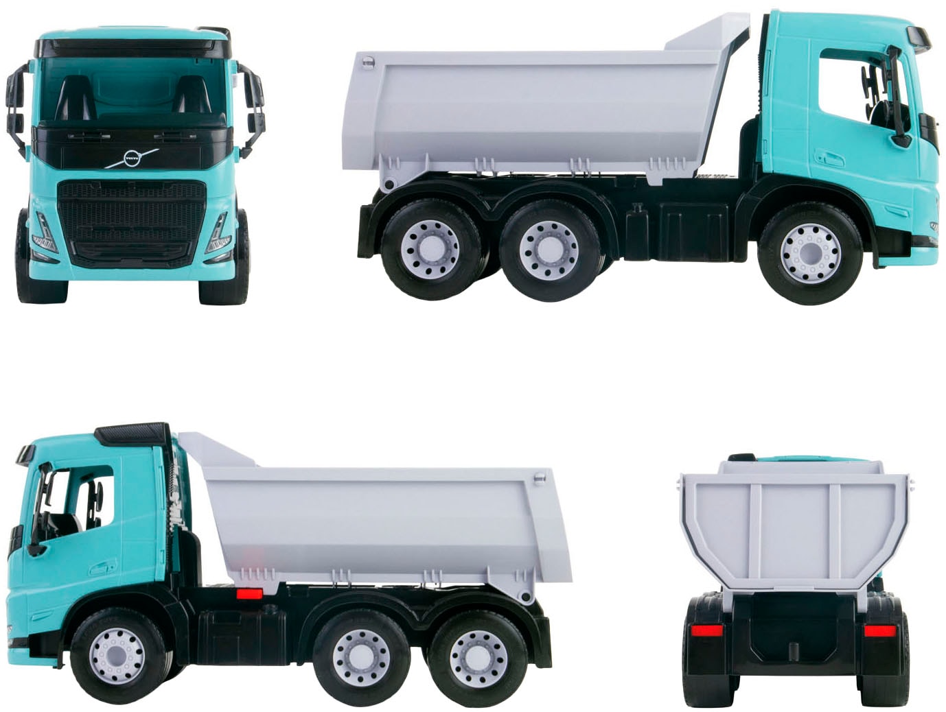Lena® Benne à jouets »Worxx Kipper Volvo FMX« fabriqué en Europe