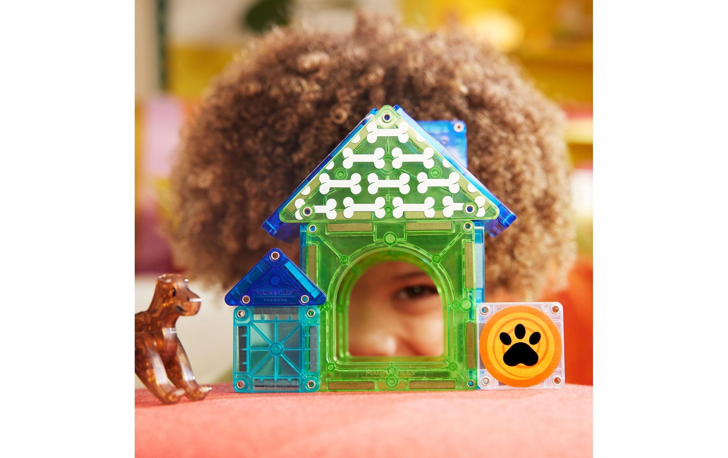   Steinbaukasten »Magna-Tiles Dog House 13 Teile«