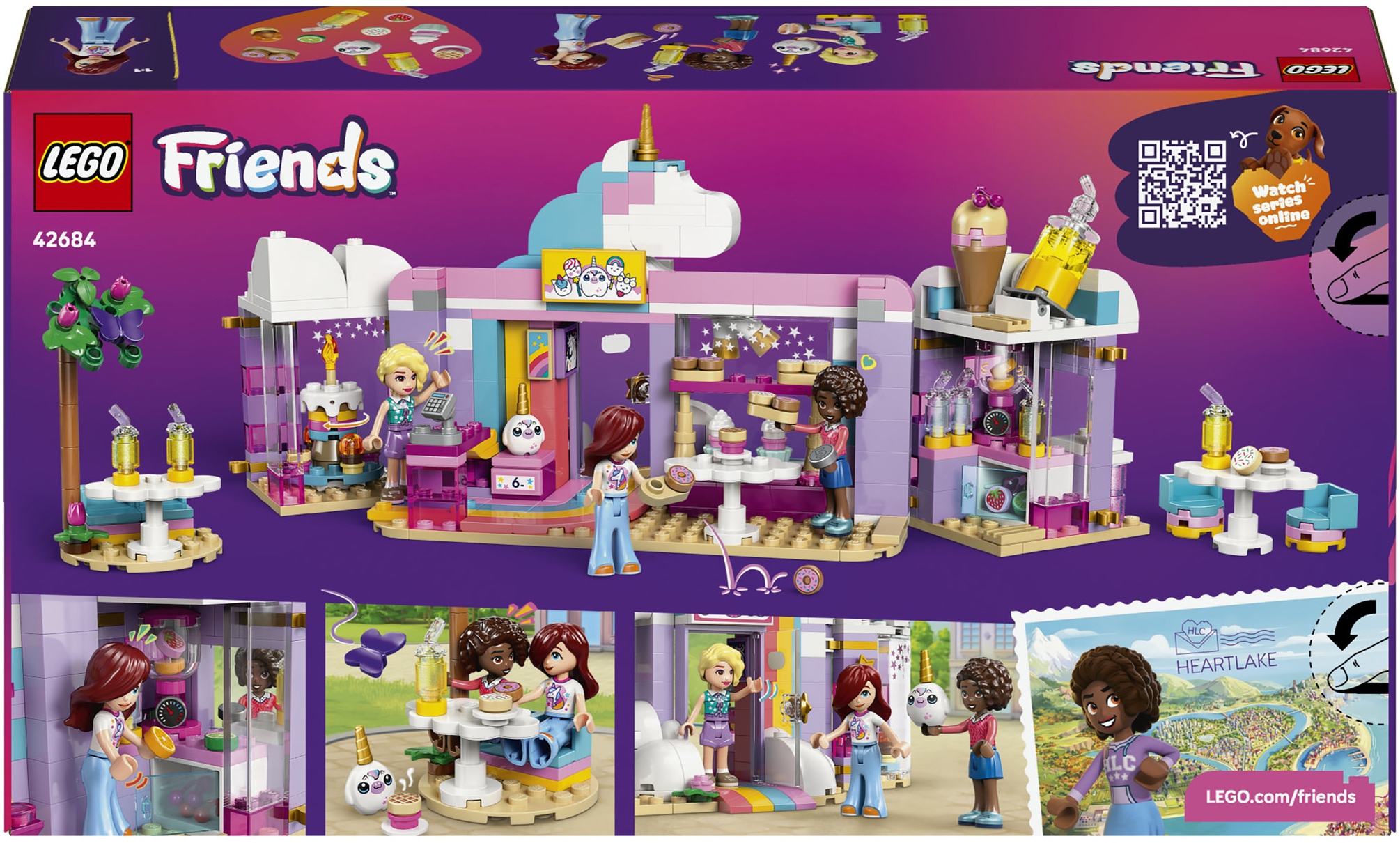 LEGO® Pions de construction »Einhorn-Traumcafé (42684), LEGO Friends« Made in Europe