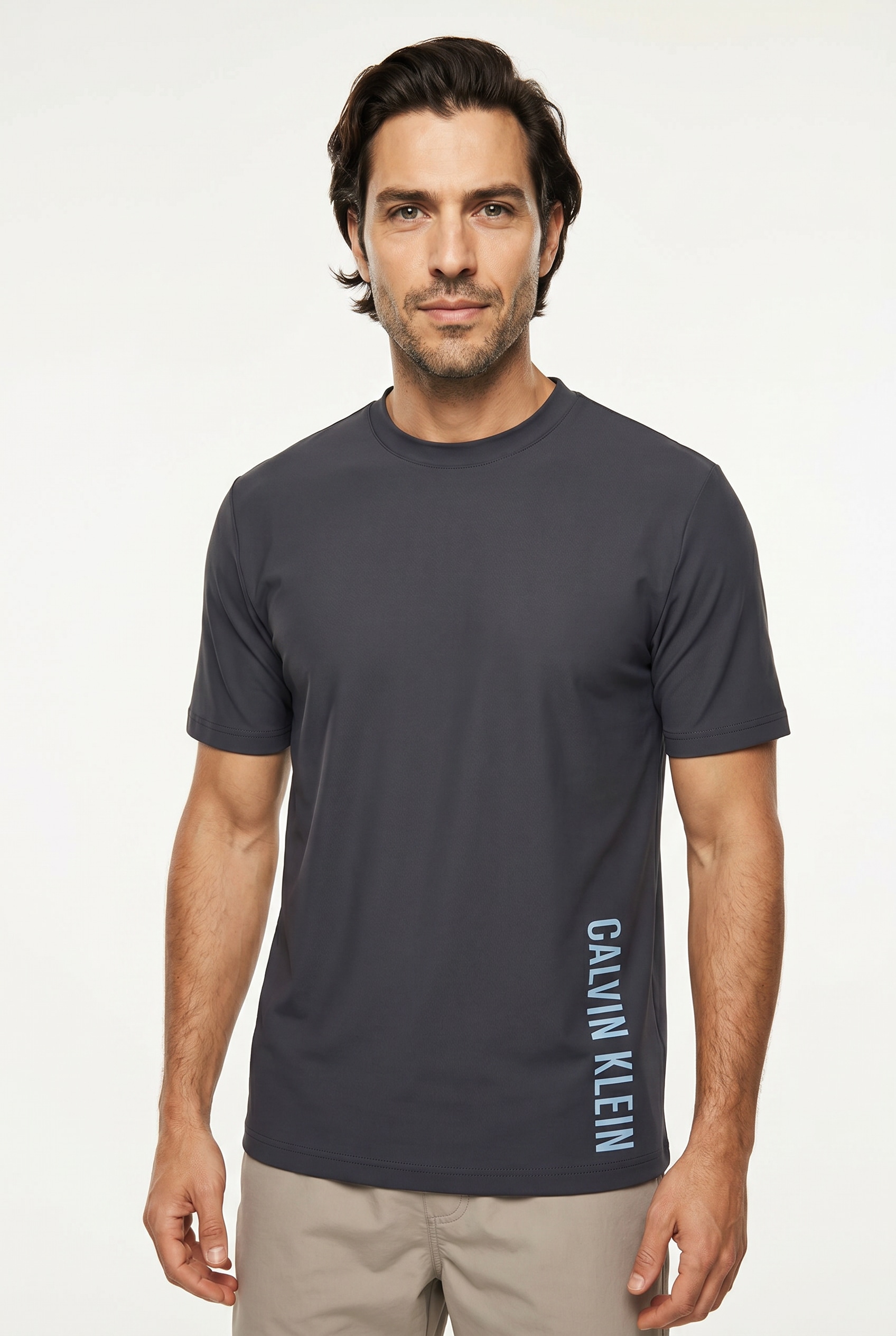 Calvin Klein Swimwear T-shirt Coupe régulière avec col rond