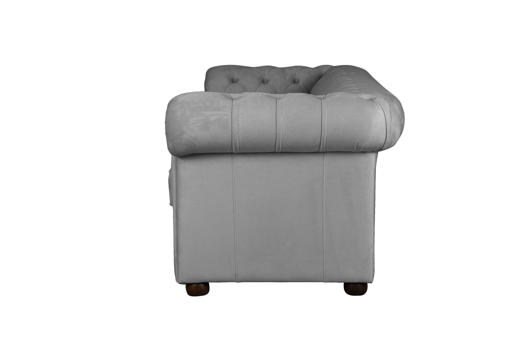 Home affaire 3-places »CHARENTE, optionale Schlafsofa, Chesterfield-Sofa, Bettfunktion« mit edler Knopfheftung und typischen Armlehnen, B/T/H 198/89/74 cm