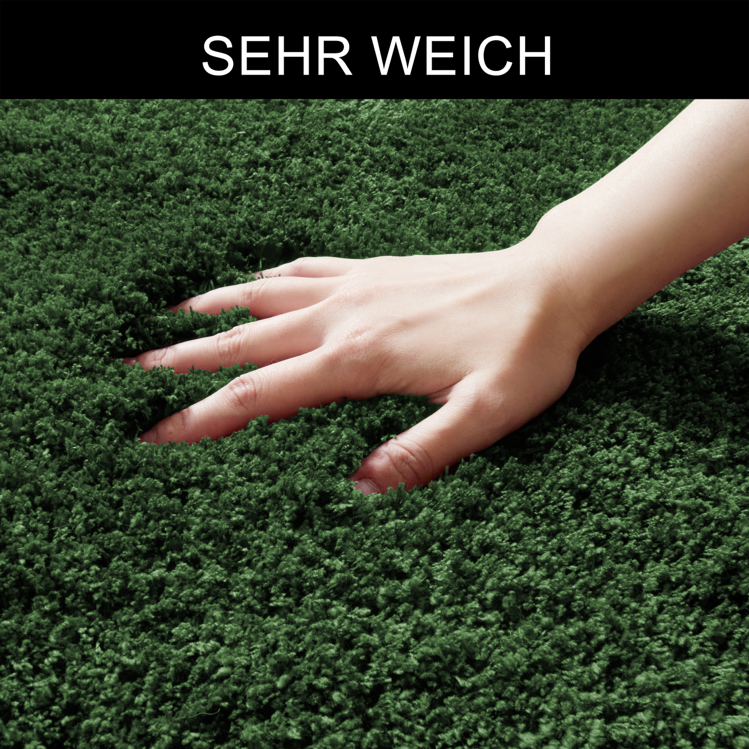 Möve Tapis de bain »Superwuschel, Badvorleger, Badezimmer Teppich« Höhe 40 mm Mikrofaser-Badematte, Badteppich, rechteckig, rund & als 3-tlg. Set