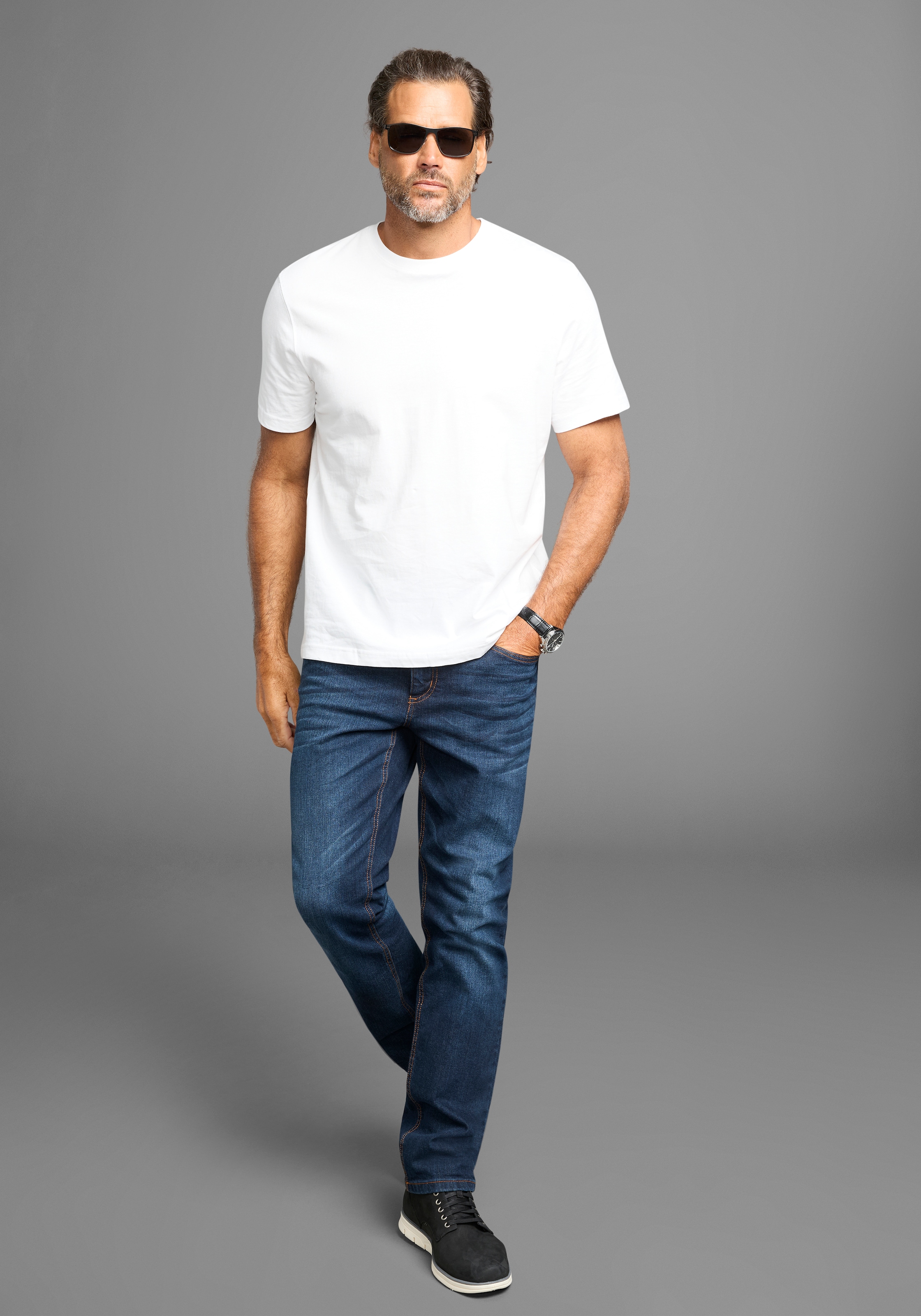 Man's World Sonnenbrille mit matt-anthrazit farbenden Rahmen - NEW