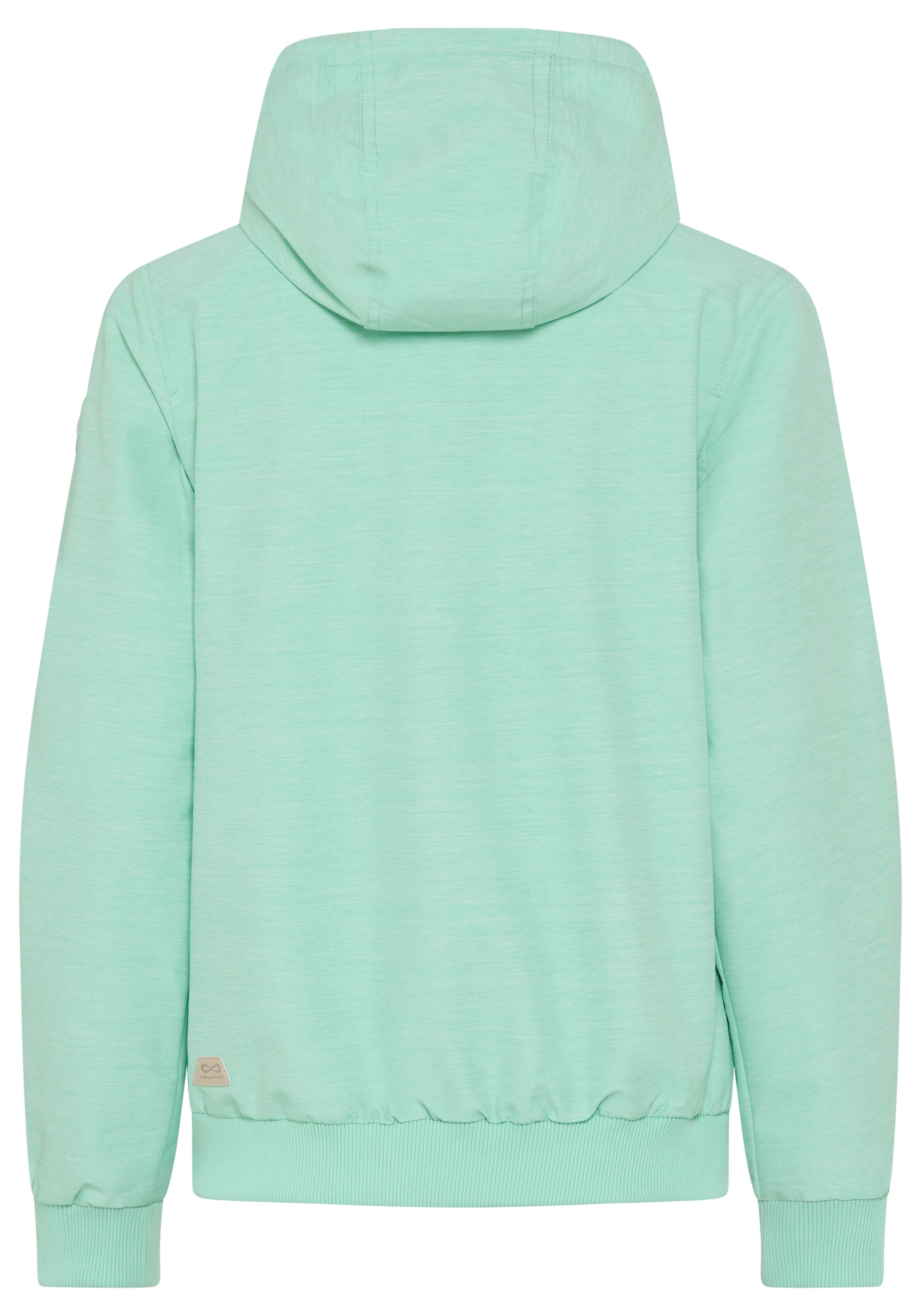 Ragwear Veste d'extérieur »NUGGIE O« avec capuche coupe longueur hanches, col montant, avec fermeture éclair