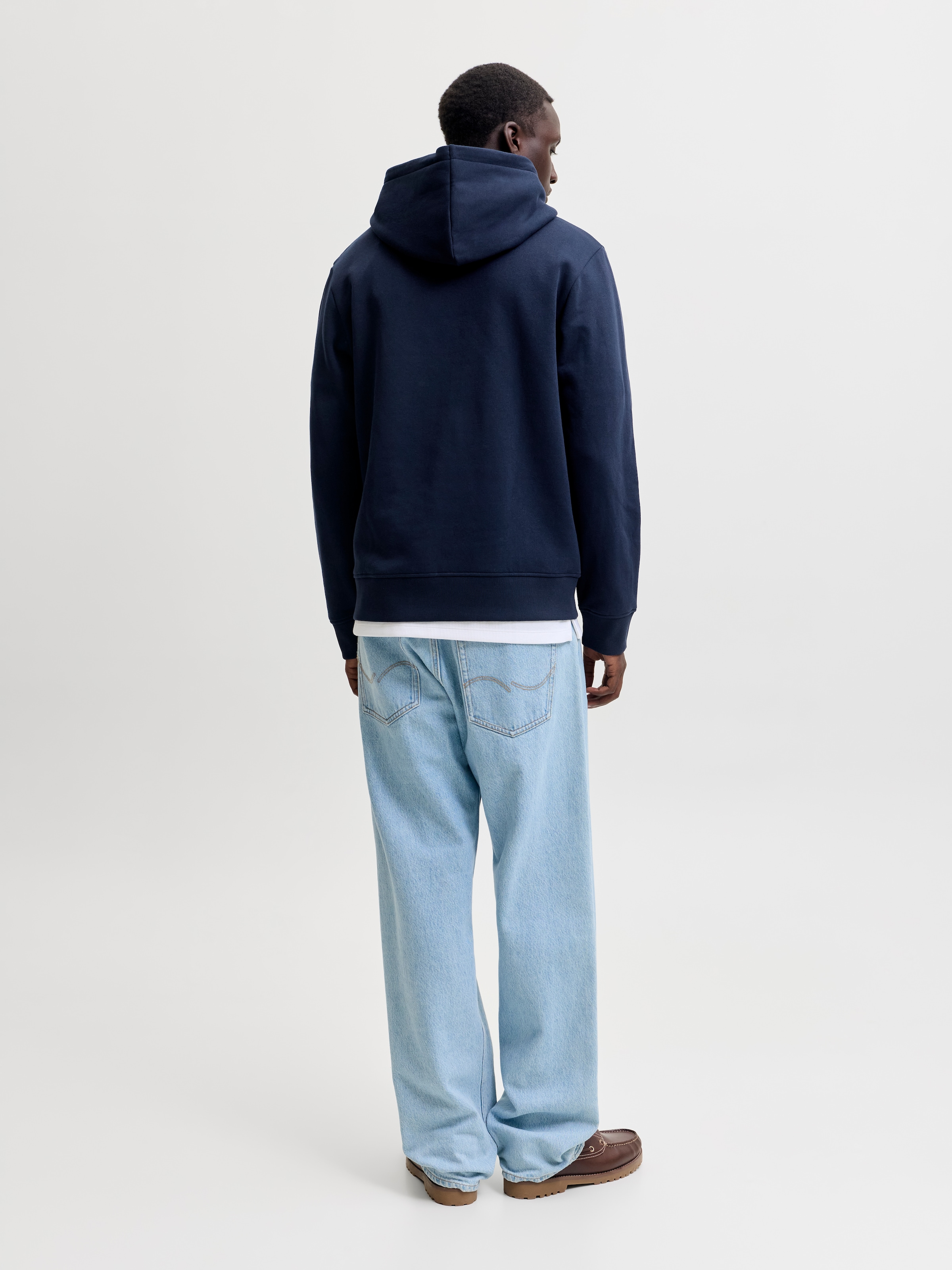 Jack & Jones Kapuzensweatshirt »JJTOM SWEAT HOOD«, Baumwollmischung,

