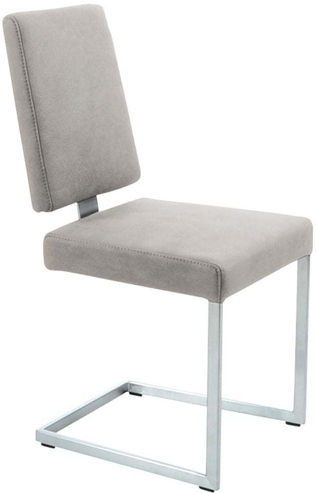 K+W Komfort & Wohnen Chaise cantilever () structure stable en position verticale, en cuir ou microfibre