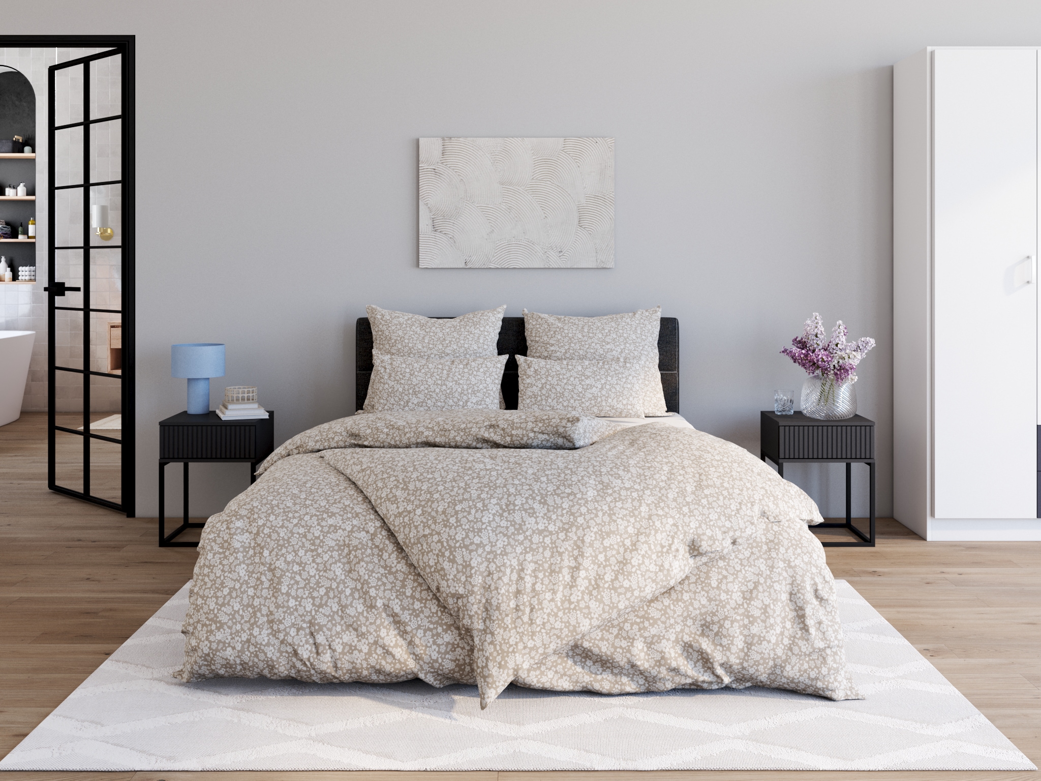 Home affaire Tischvase »Marenne« aus Glas, mit wunderschönem Schliff