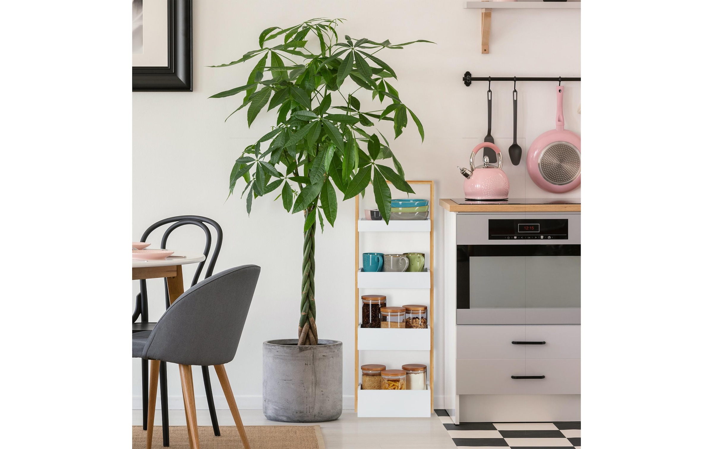 relaxdays Étagère de salle de bain »30 x 88 cm«