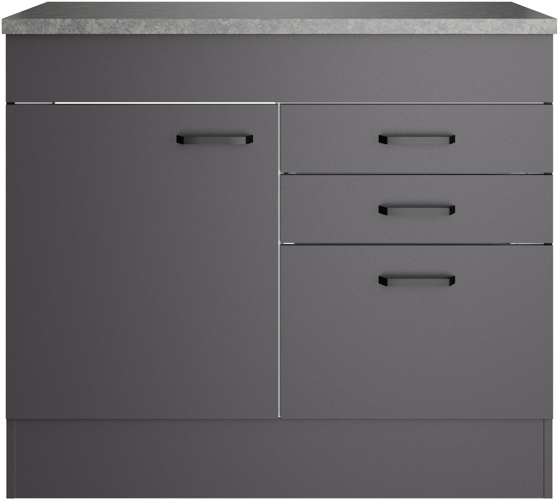 OPTIFIT Spülenschrank »OPTImulti« Breite 100 cm, mit 1 Tür, 2 Schubkästen, 1 Auszug