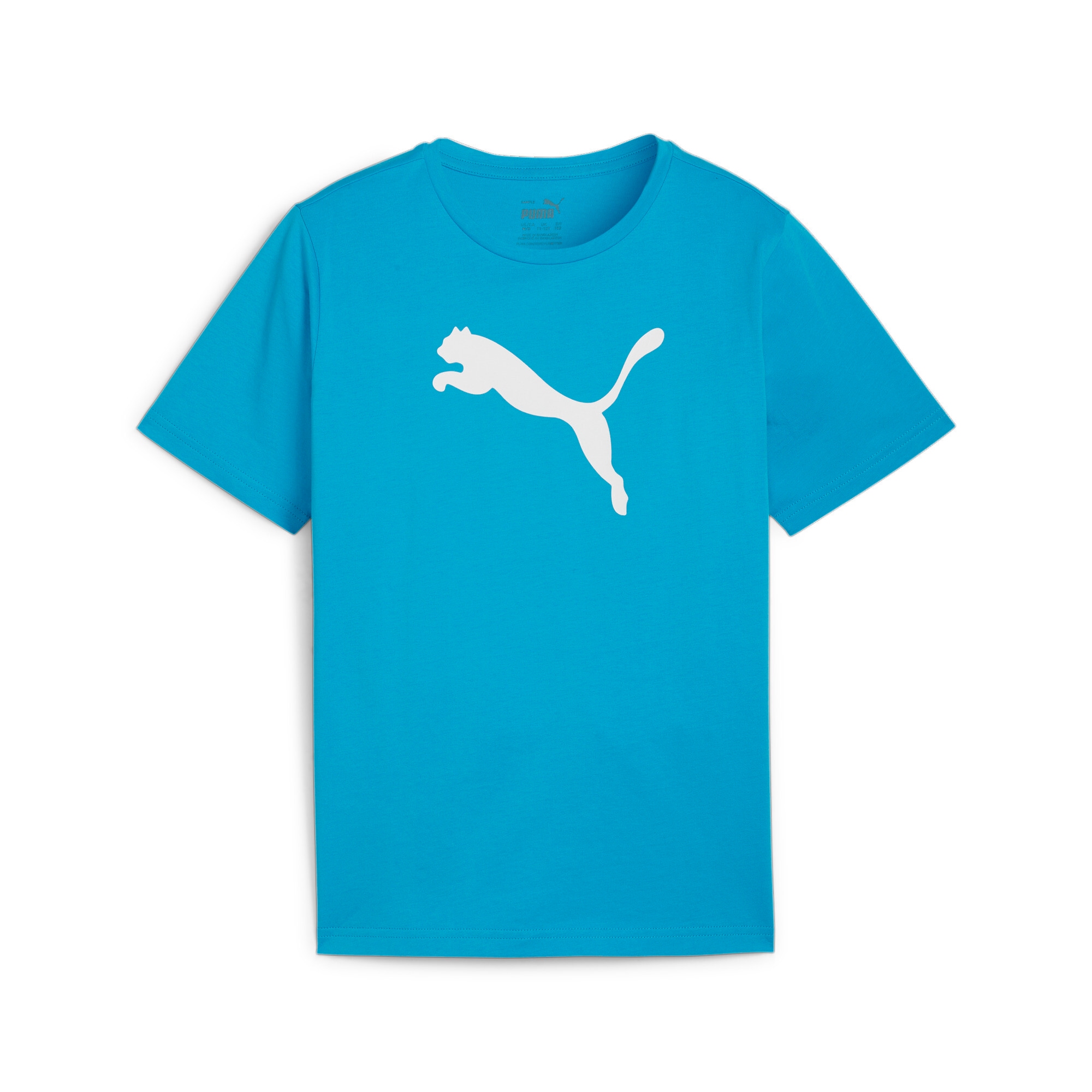 PUMA Fussballtrikot »TEAMRISE LOGO JERSEY COTTON JR« für Fussball, für Jugendliche, Kurzarm, Rundhalsausschnitt