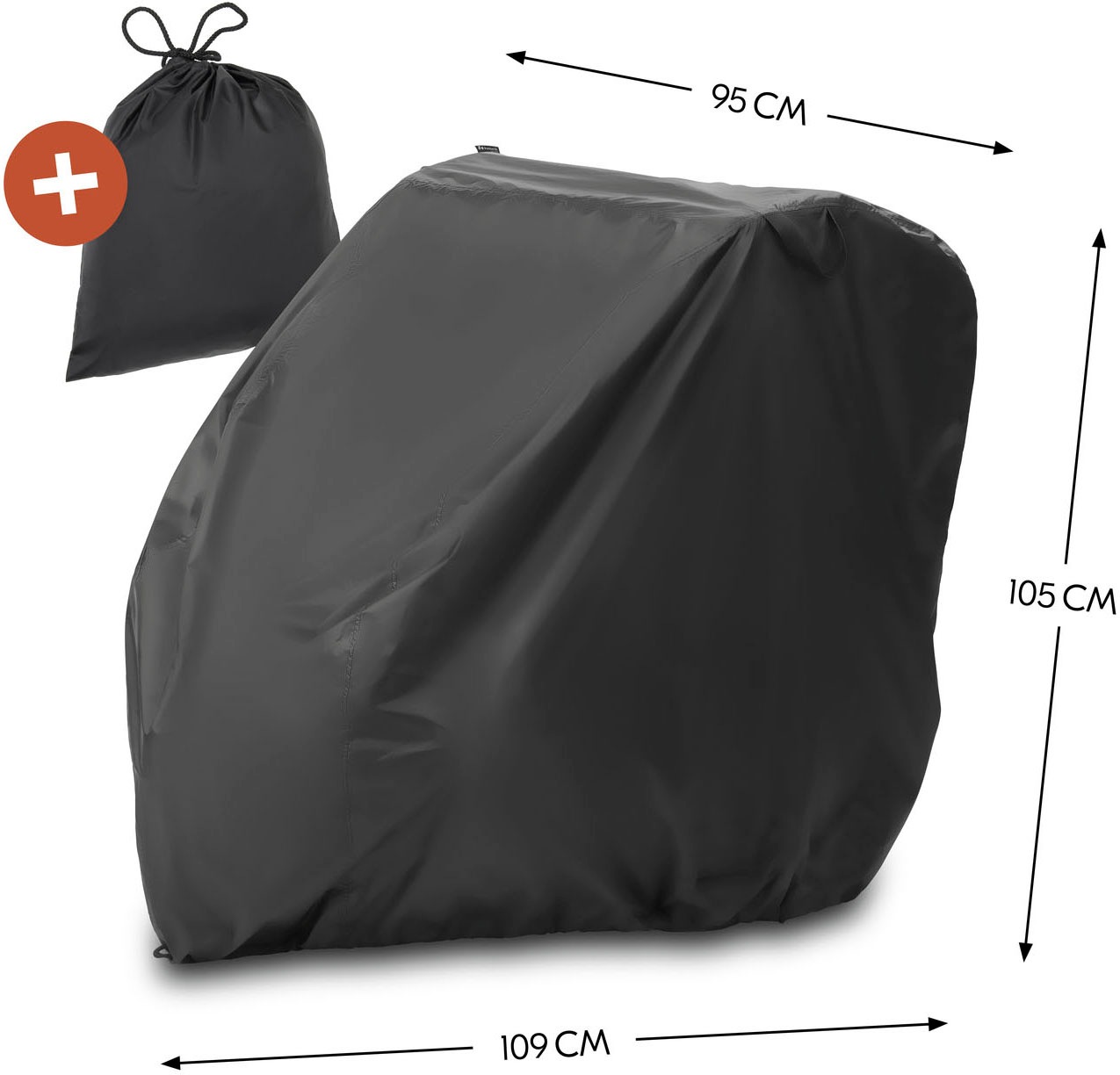 Hauck Abdeckhaube »Bike Trailer Cover« für Bike N Walk Duo, Dryk Duo und Dryk Duo Plus