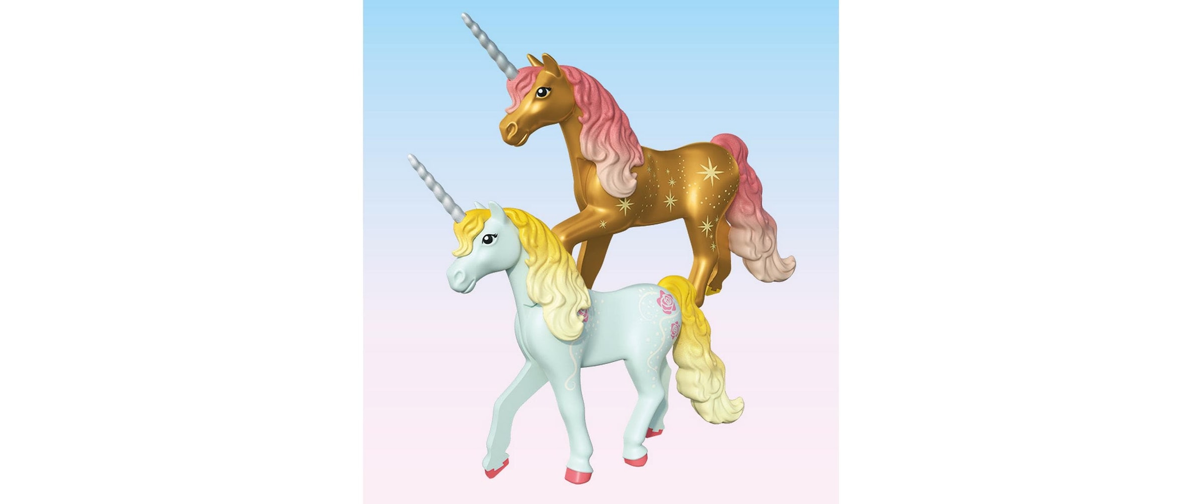 Playmobil® Konstruktions-Spielset »Sammeleinhorn, Himmelsrose mit Fee (71841), Princess Magic«