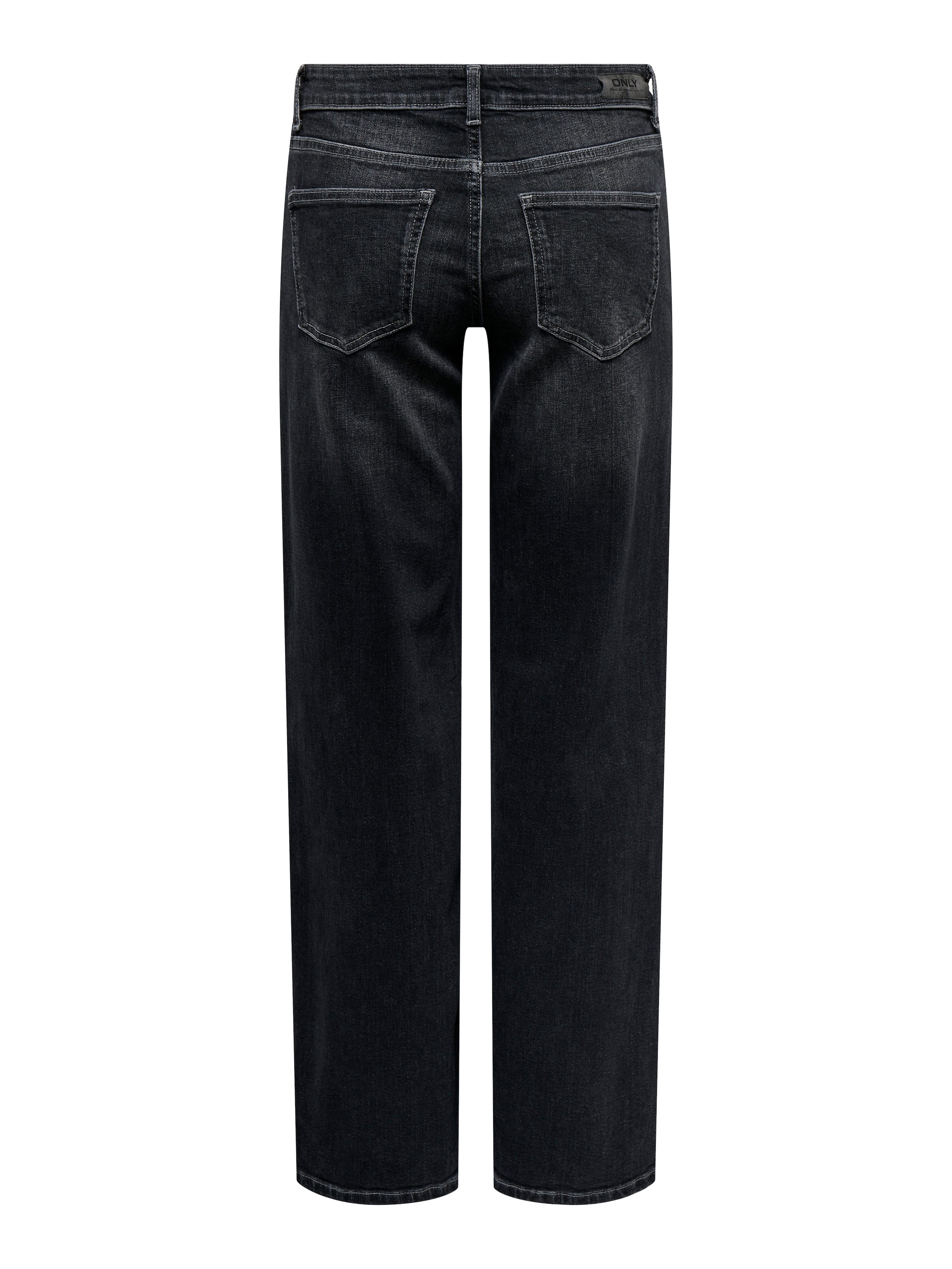 ONLY Jeans droit »ONLJUDY-O LW WIDE LEG DNM TAI850 NOOS« in dunkler Waschung, gerade Form, niedrige Leibhöhe