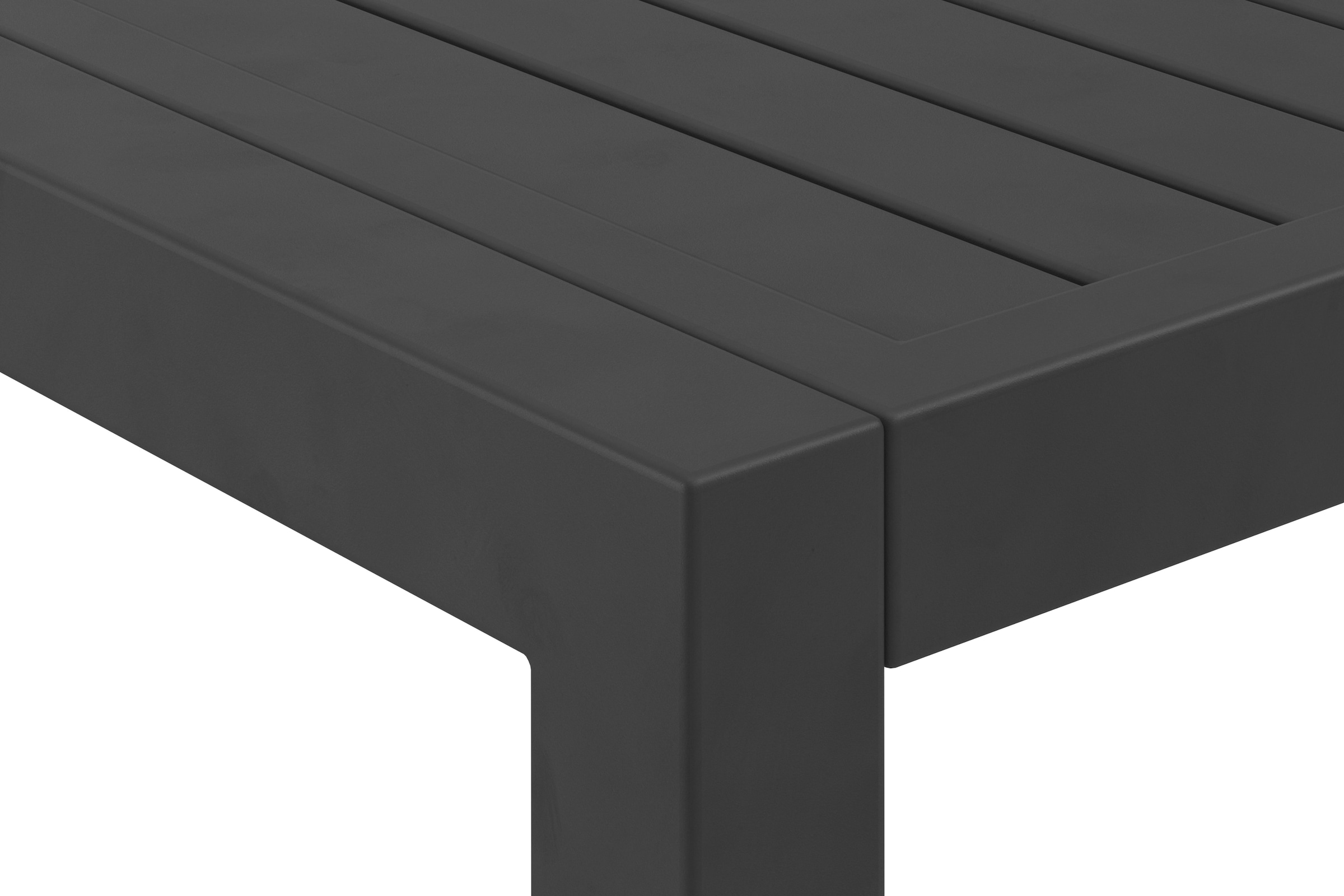 KONIFERA Garten-Essgruppe »»Messina«« Set, 4x Sessel, Tisch 90x160x75 cm, Aluminium, Textilgewebe, 5 Stk. tlg. Tisch 90x160x75 cm,  4 Stühle