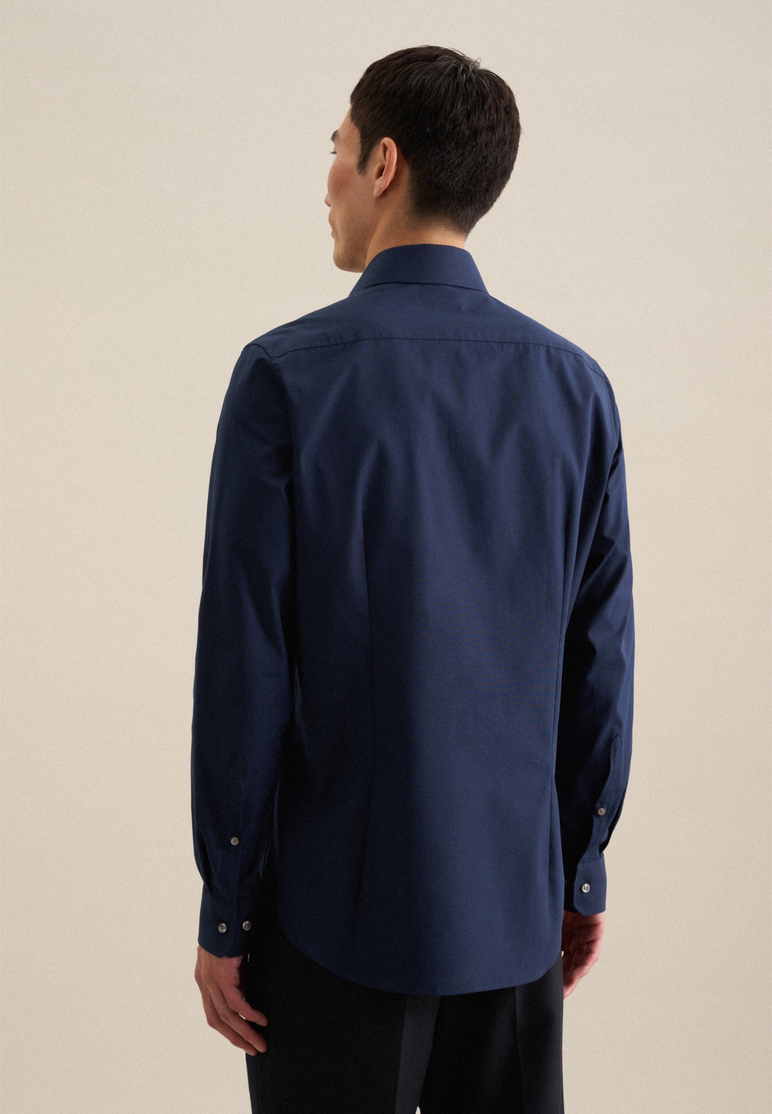 seidensticker Chemise d'affaires »Schwarze Rose« Slim 1/1 Kentkragen