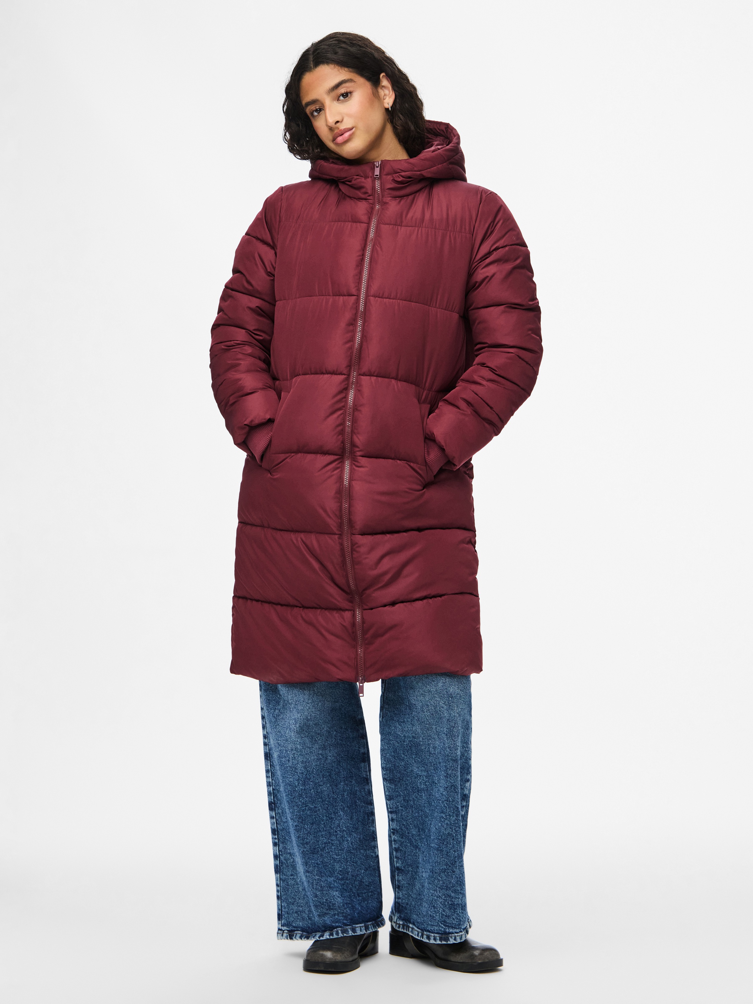 pieces Manteau matelassé »PCBEE NEW LONG PUFFER JACKET NOOS BC«
