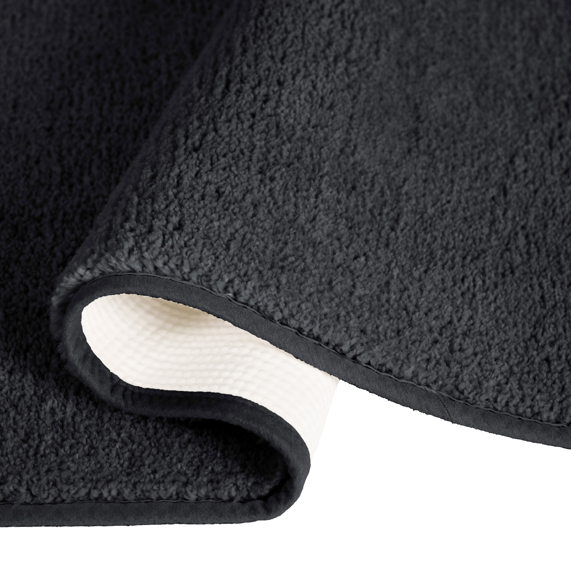 my home Badematte »Vanessa, Badvorleger, Badezimmer Teppich« Höhe 10 mm rutschhemmend beschichtet fussbodenheizungsgeeignet | schnell trocknend | strapazierfähig Badteppich, weiche Haptik, unifarben