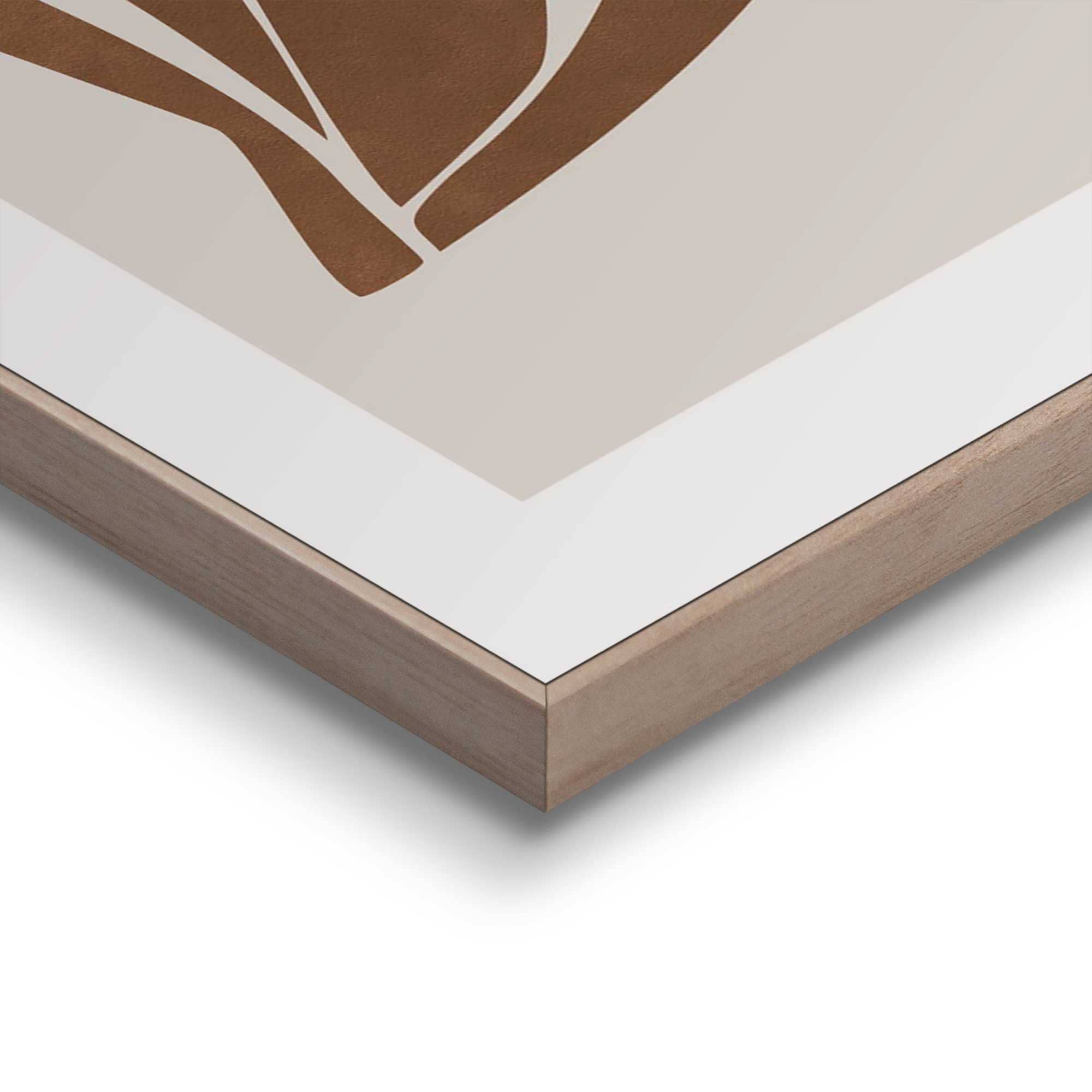 Reinders! Poster »Mindset« Schlafzimmer - Frau - Abstrakte Formen  - Braun - MDF - Abstrakt