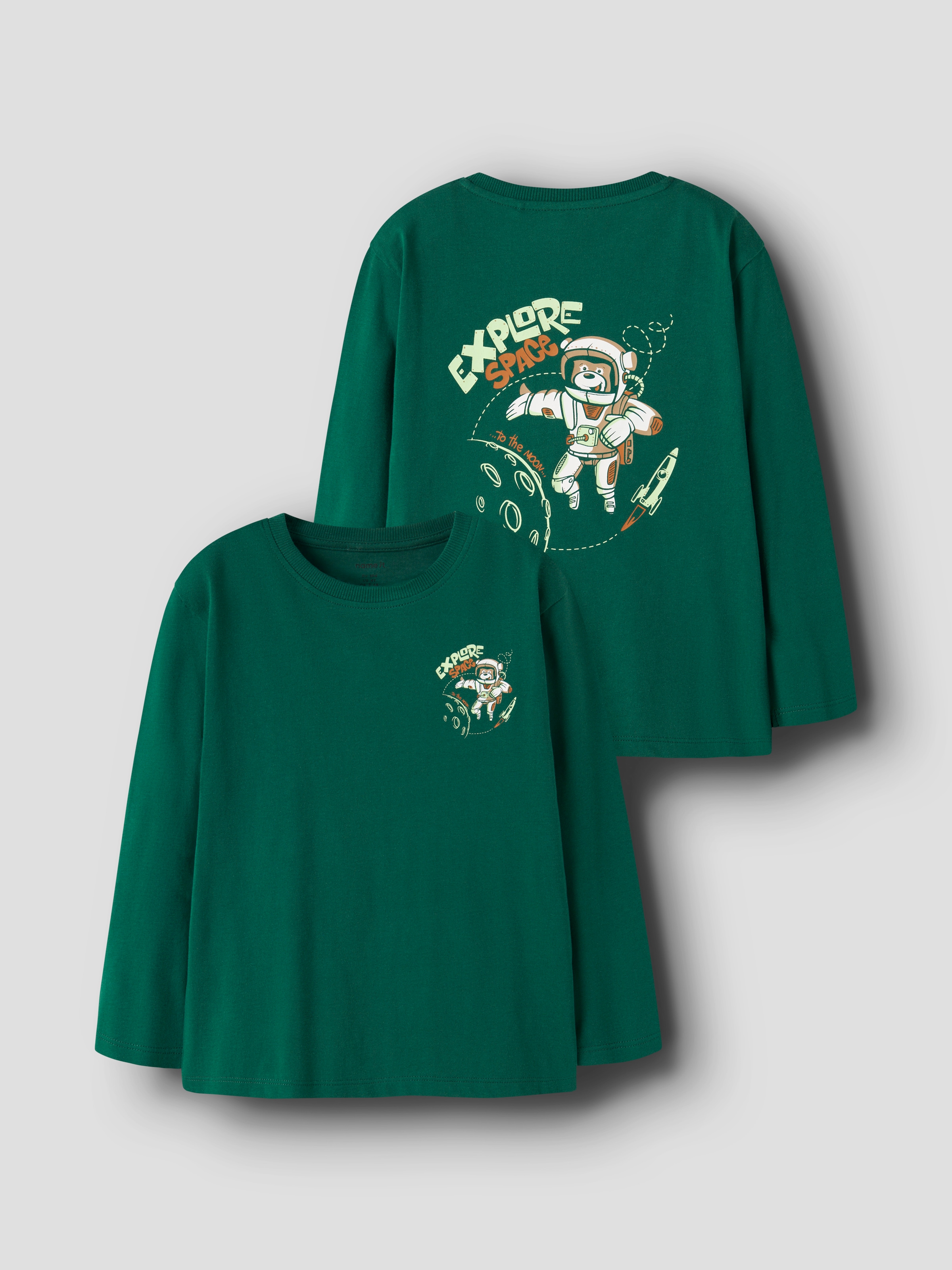 Name It Langarmshirt »NMMVELIX LS NREG TOP« Baumwolle, regular fit