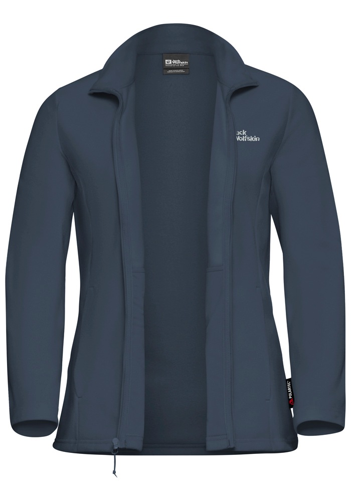 Jack Wolfskin Fleecejacke »TAUNUS FZ W« mit Polartec® 100 Series-Gewebe, schnell trocknend, atmungsaktiv