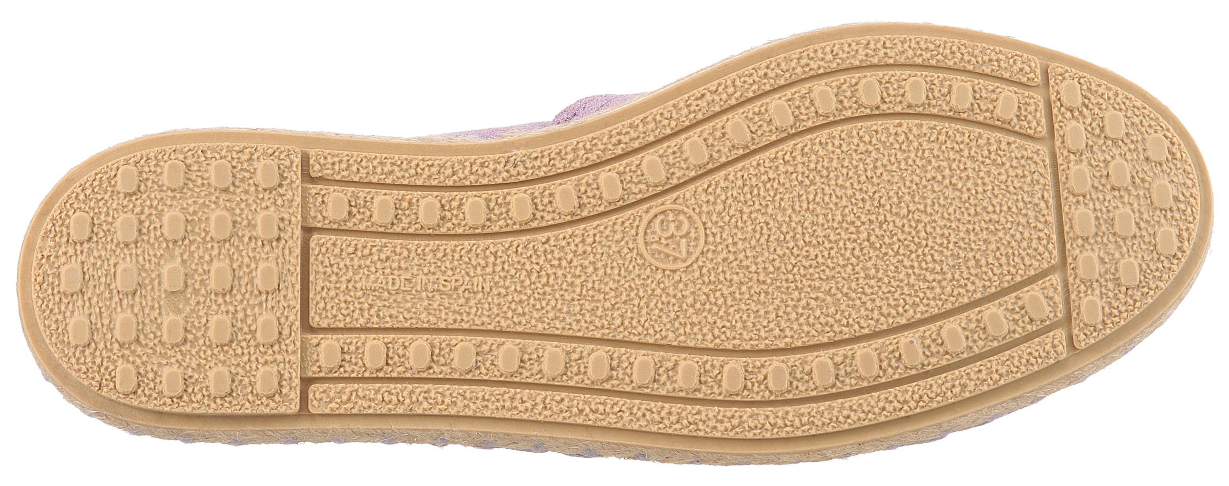 VERBENAS Espadrille »CARMEN SERRAJE«  , Schlupfschuh, Sommerschuh, Loafer mit typischem Jute-Rahmen