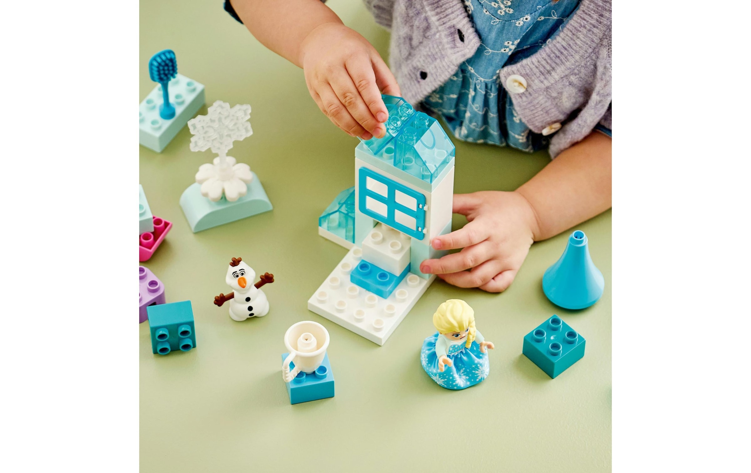 LEGO® Pions de construction »Frozen Kreativbox mit Elsa und Olaf (10462), LEGO DUPLO Disney« fabriqué en Europe