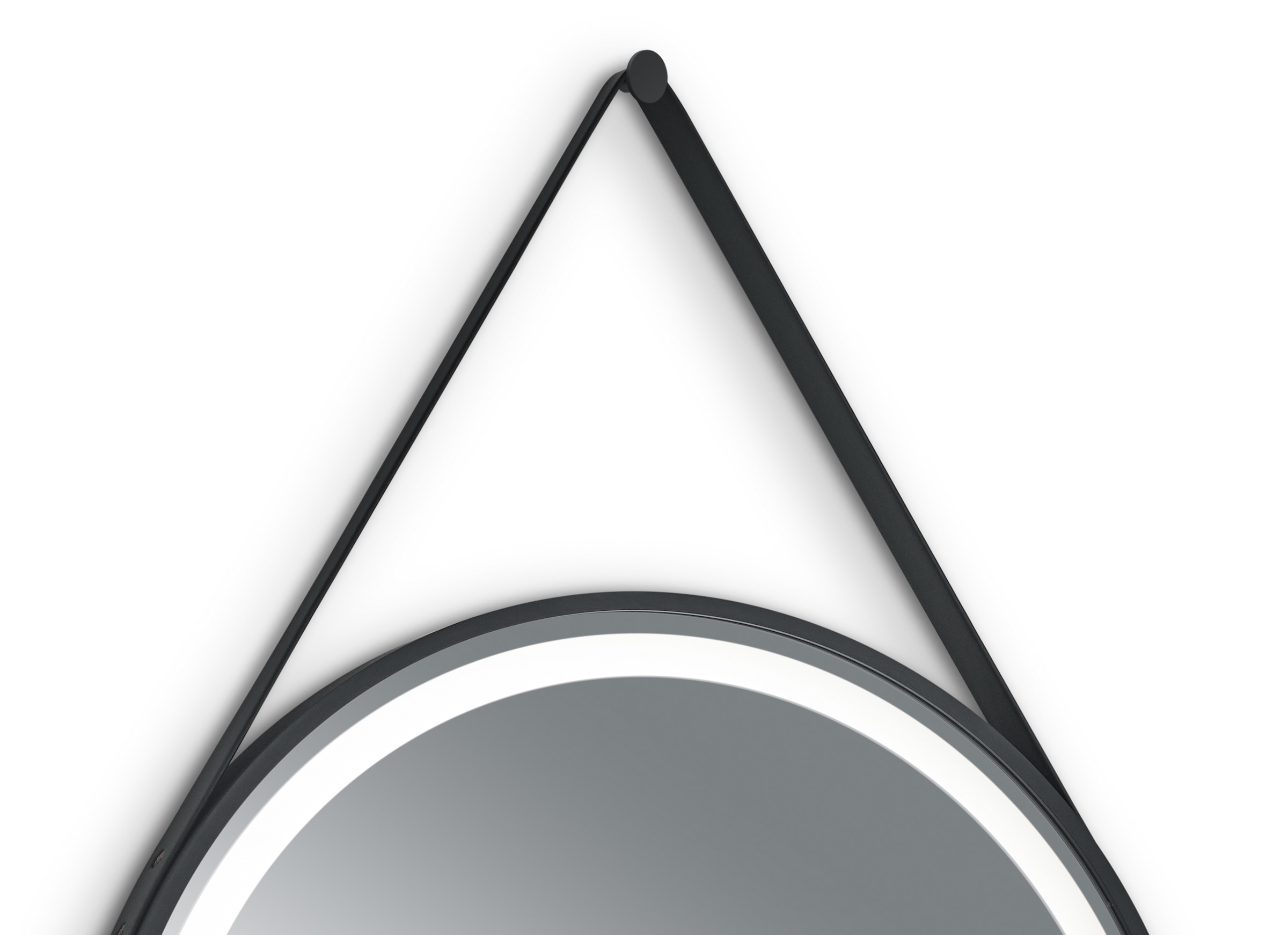 MIRRORS AND MORE LED-Lichtspiegel »Finchen« integrierte LED-Beleuchtung, mit Lederband