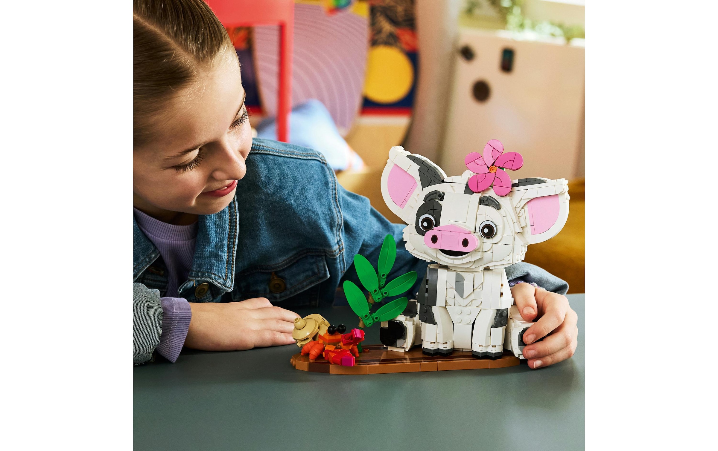 LEGO® Pions de construction »Pua (43292), LEGO Disney Princess« fabriqué en Europe