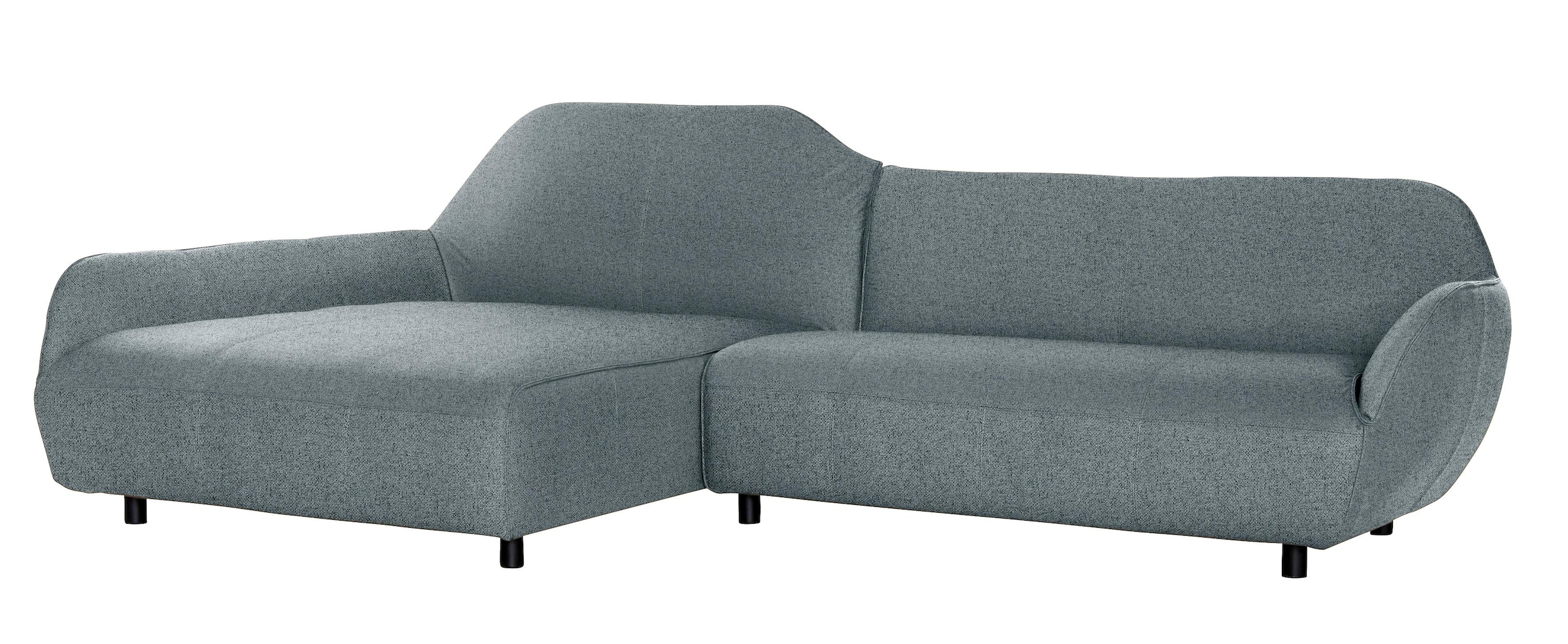 Creation BY ROLF BENZ Canapé d'angle »CR.480, Designecksofa, L-Form« au choix en cuir ou en chenille