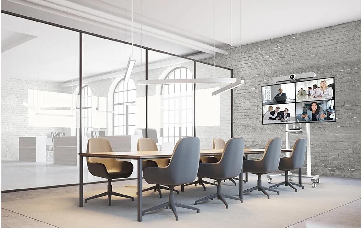   TV-Ständer »Neomounts by NewStar FL55-875WH1 Weiss«