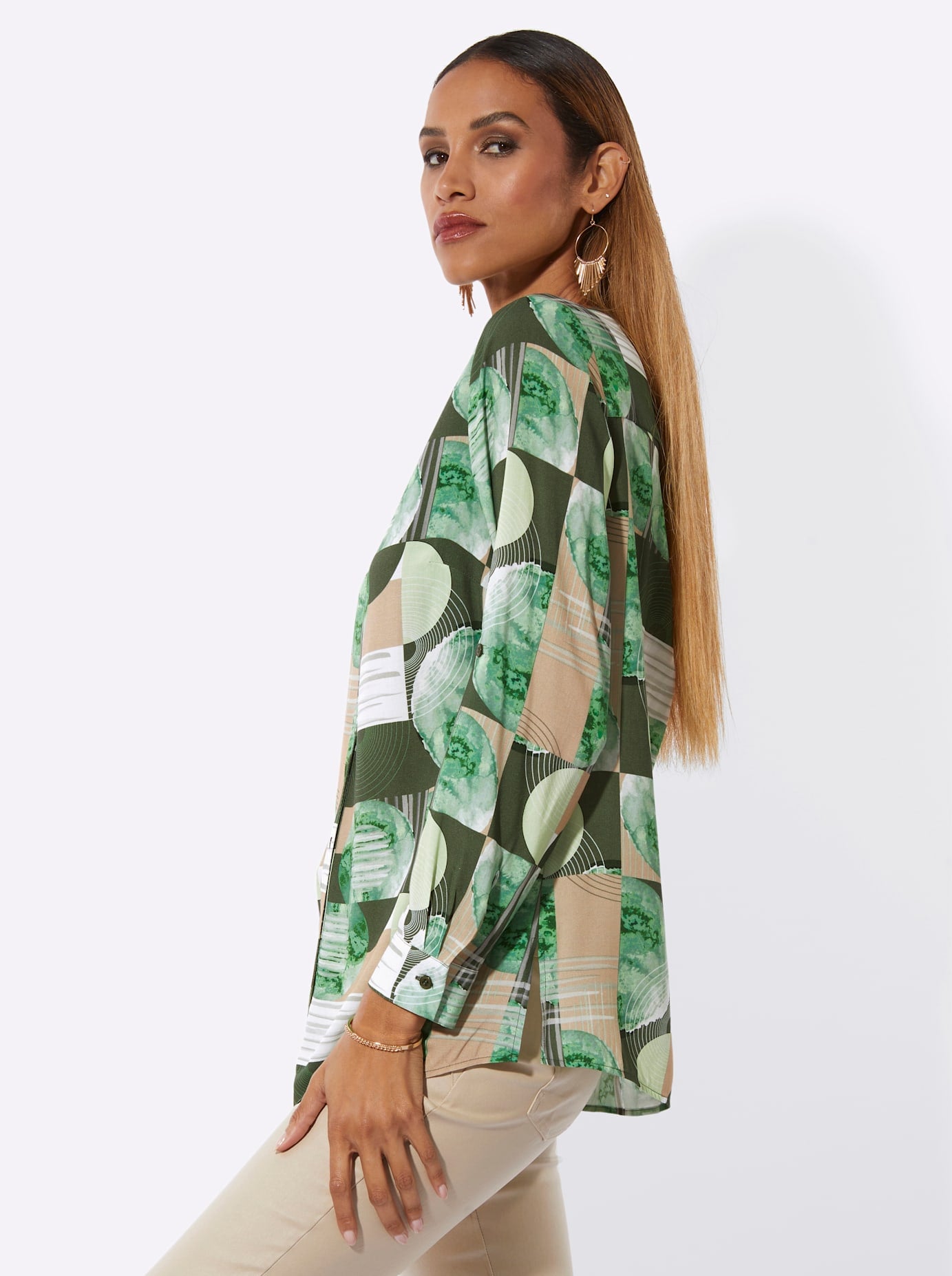 creation L Blouse à manches longues