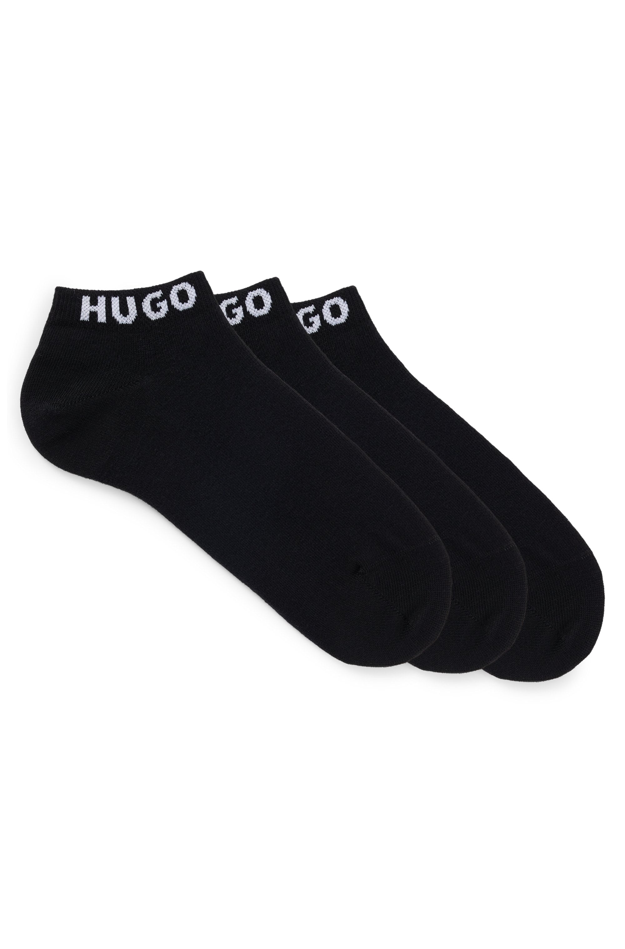 HUGO Underwear Socken »3P AS UNI CC W« Packung, 3er, 3 Stk. tlg. mit kontrastfarbenen Logoschriftzug