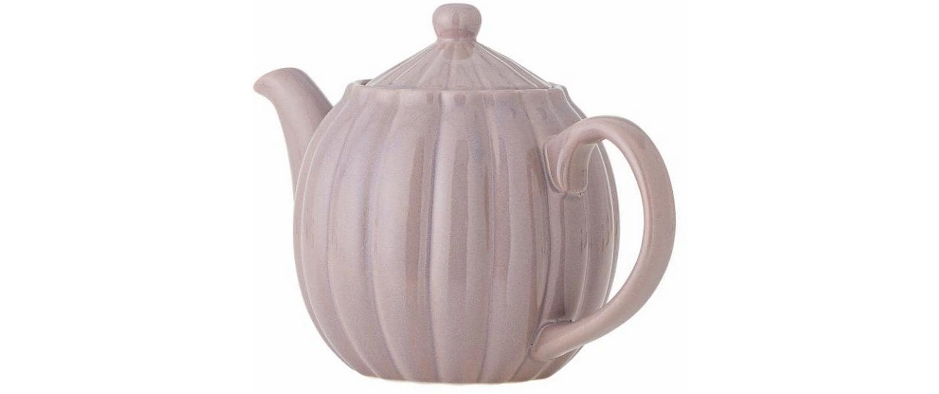 Bloomingville Teekanne »Latina, 1 l, Steingut« 1 l Holz aus China