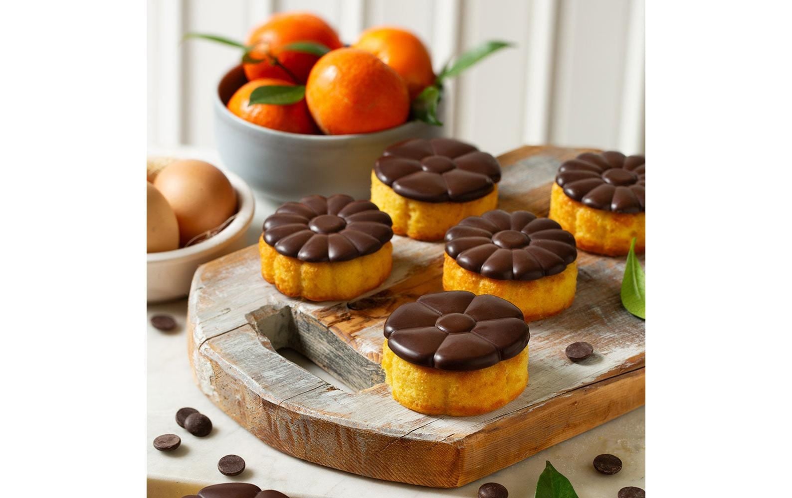   Silikonform »Decora Decor Flex Blumen, ø 6,7 cm«