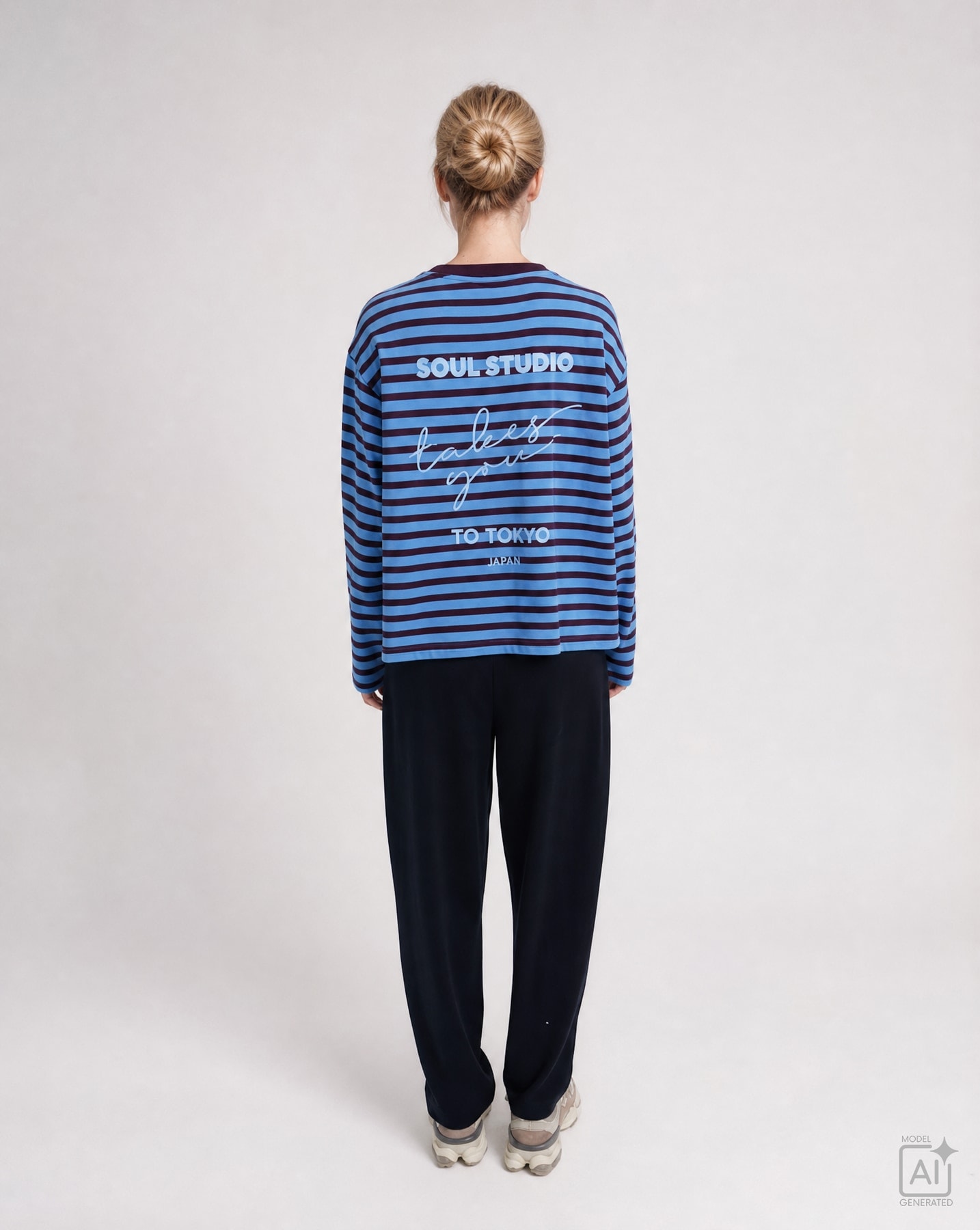 Smith & Soul Sweat-shirt , mit Backprint, Boxy Fit
