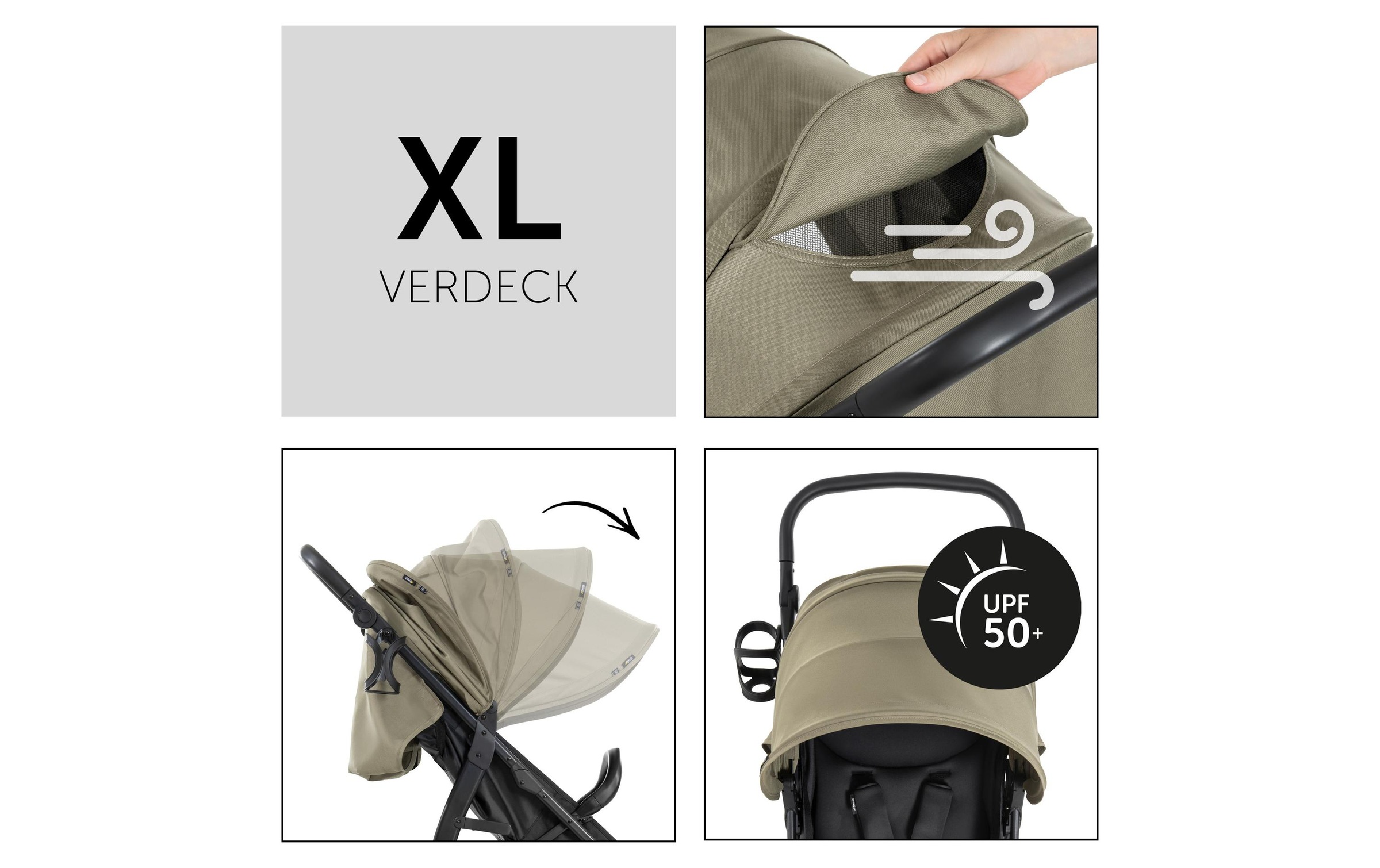 Hauck Kinder-Buggy »Rapid 4D Air« 25 kg