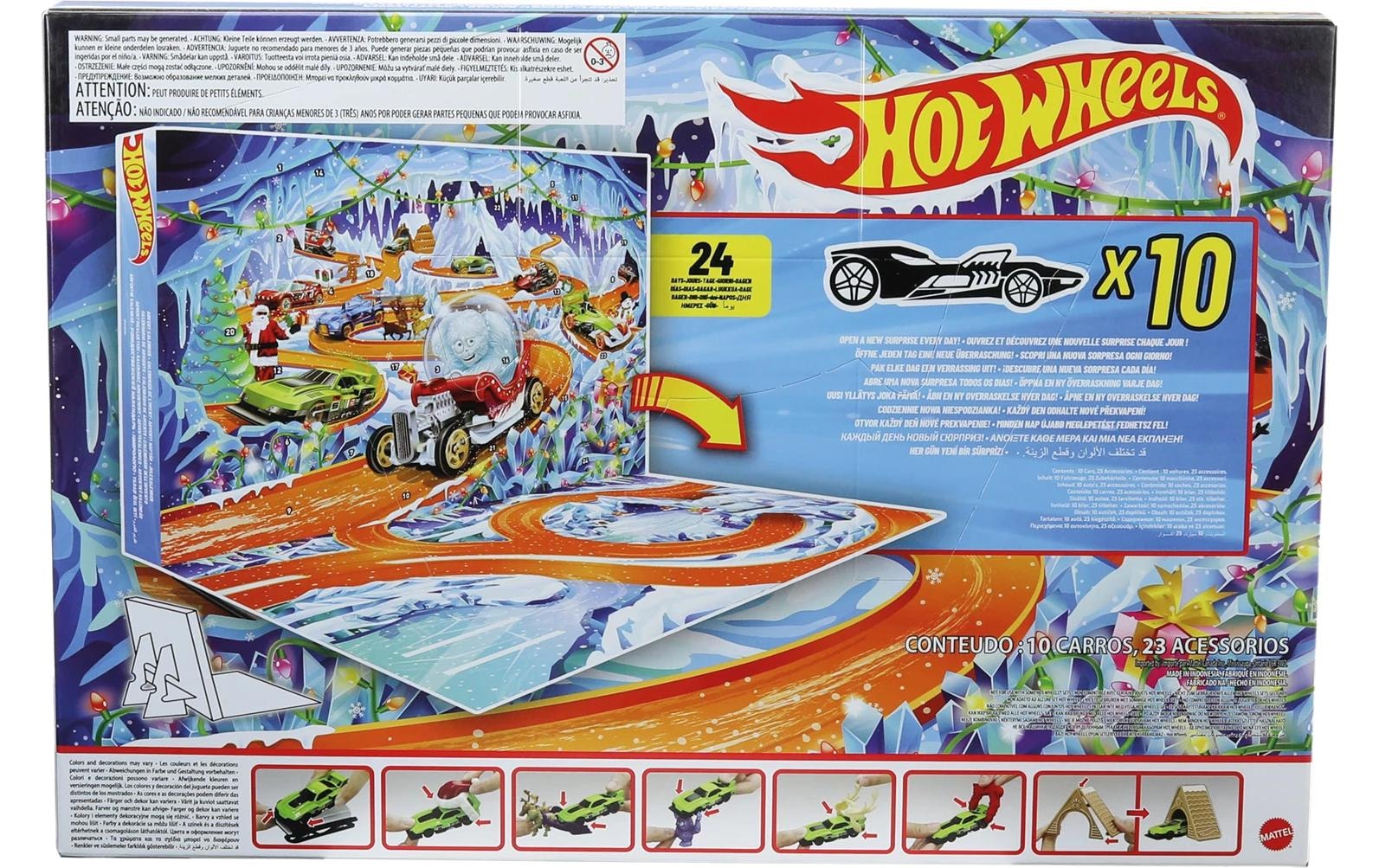 Hot Wheels Adventskalender »Adventskalender 2026 im Massstab 1:64«