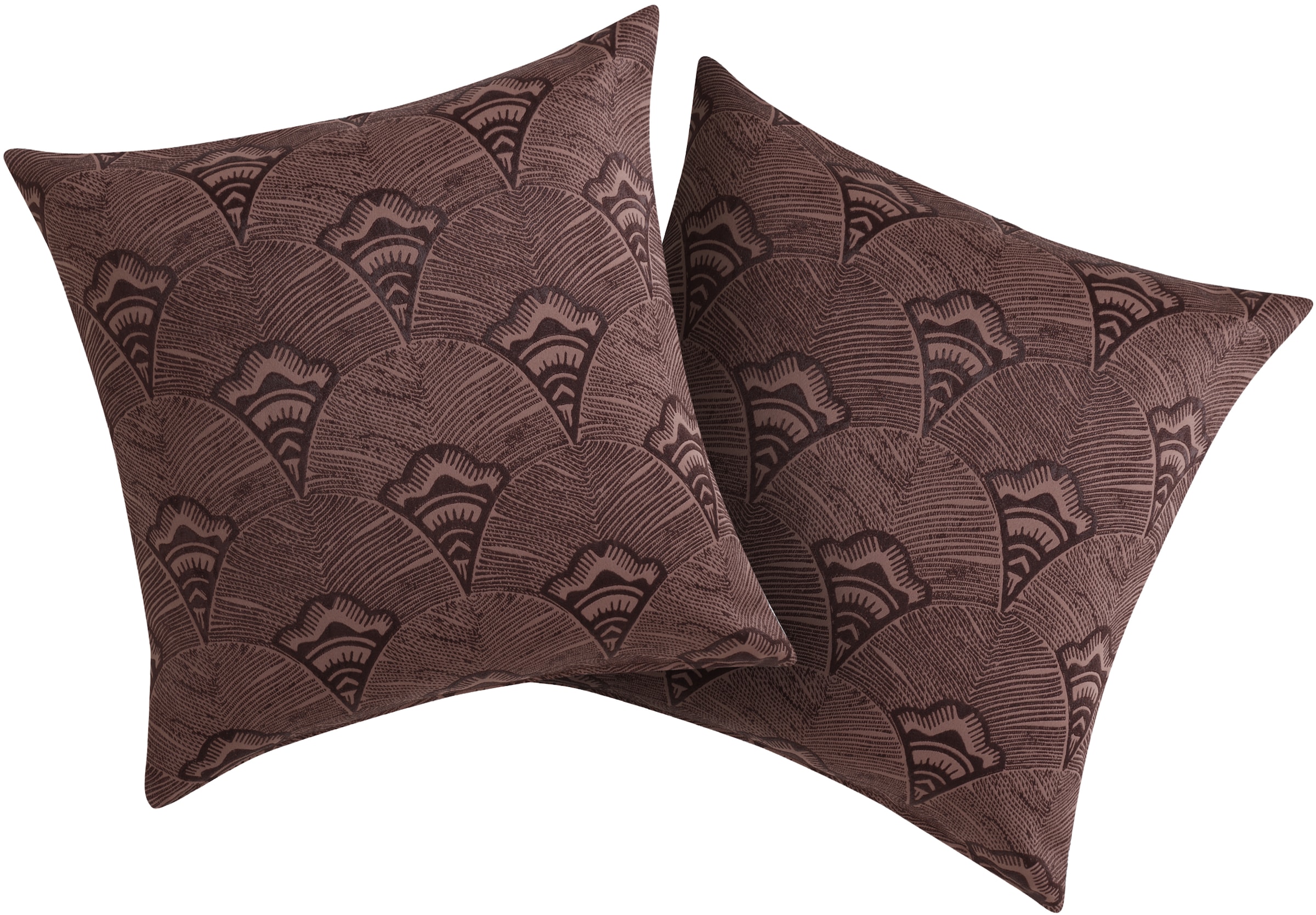 Bruno Banani Dekokissen »Alessio,  1 Stk., elegantes Jacquard-Muster - Kissenhülle ohne Füllung« recyceltes Material, ohne Füllung, moderner Hingucker, Reissverschluss