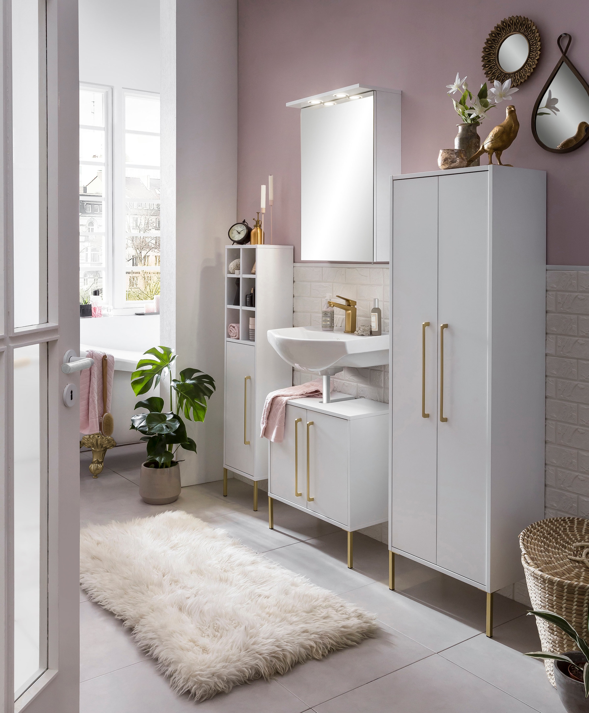 Schildmeyer Midischrank »Sarah« Badmöbel, Breite 30,4